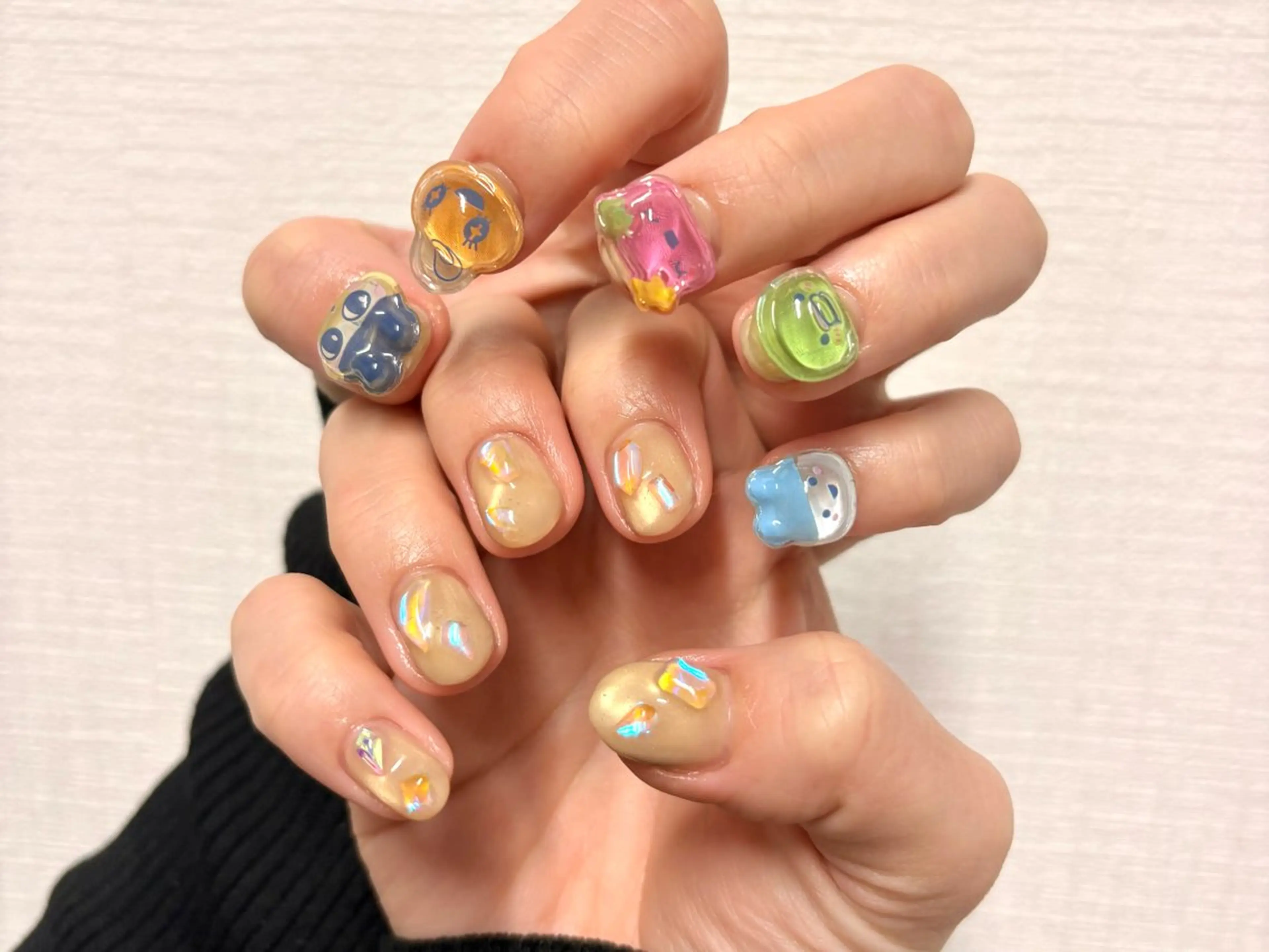 【オフあり⭕️】🧡ハンドネイル🧡 やり放題コース💋💄お好きな画像をお見せ下さい👀の写真