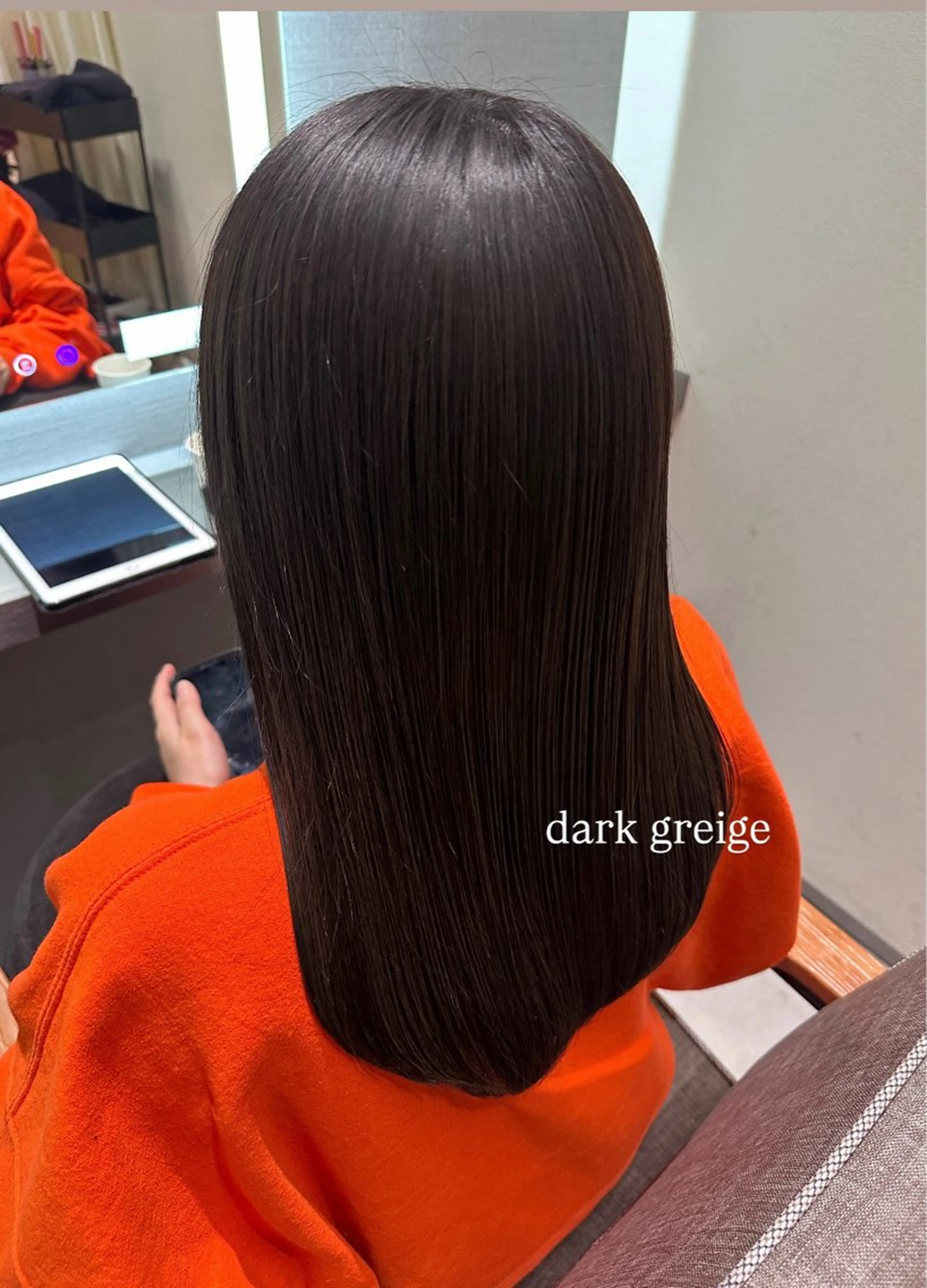 セミロング カラー 髪質改善 トリートメント カット ヘアカラー トリートメント 🇰🇷韓国ｽﾀｲﾙ ﾚｲﾔｰ/ayanaのヘアスタイル