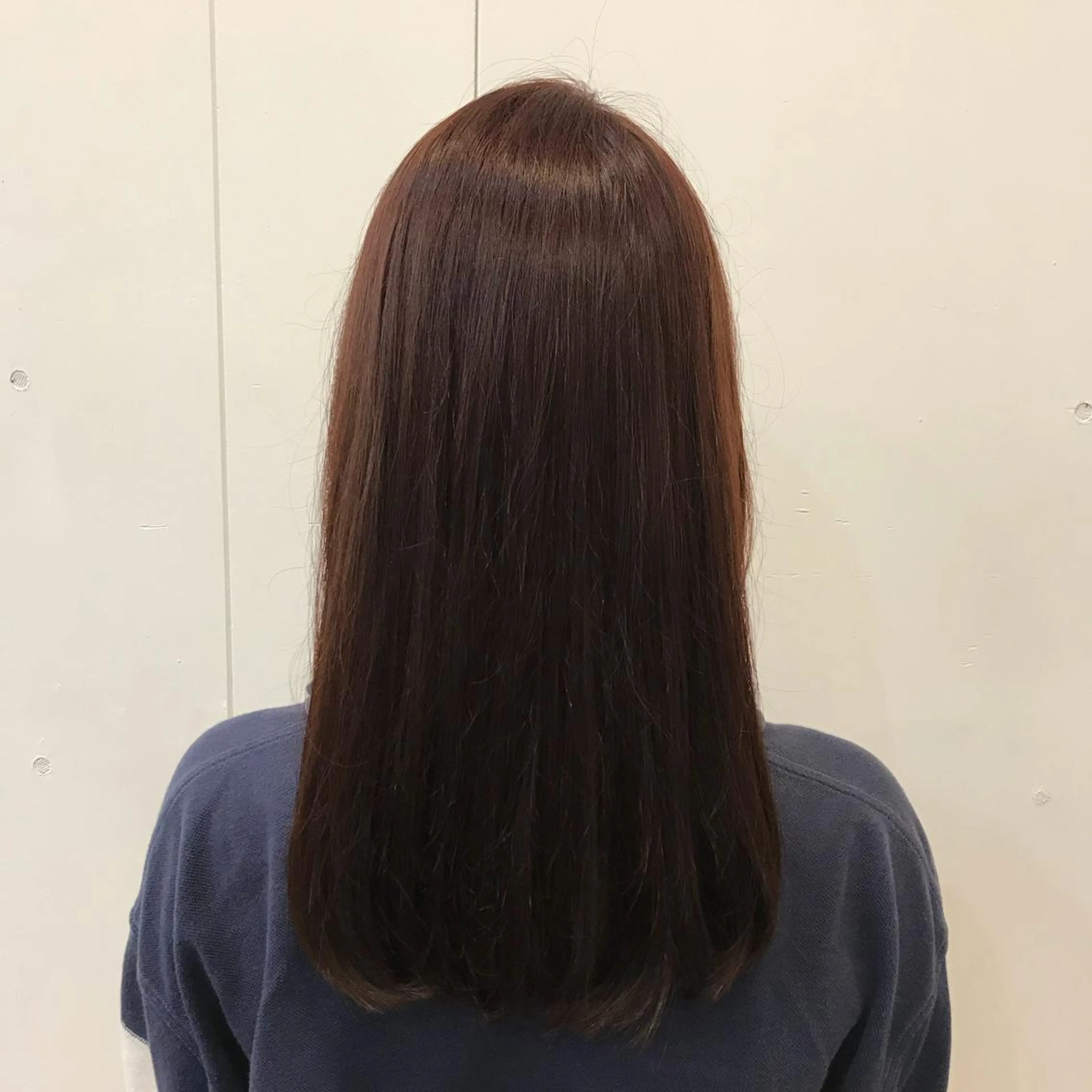 セミロング カラー 🪭risa 暖色/レイヤー🪭のヘアスタイル