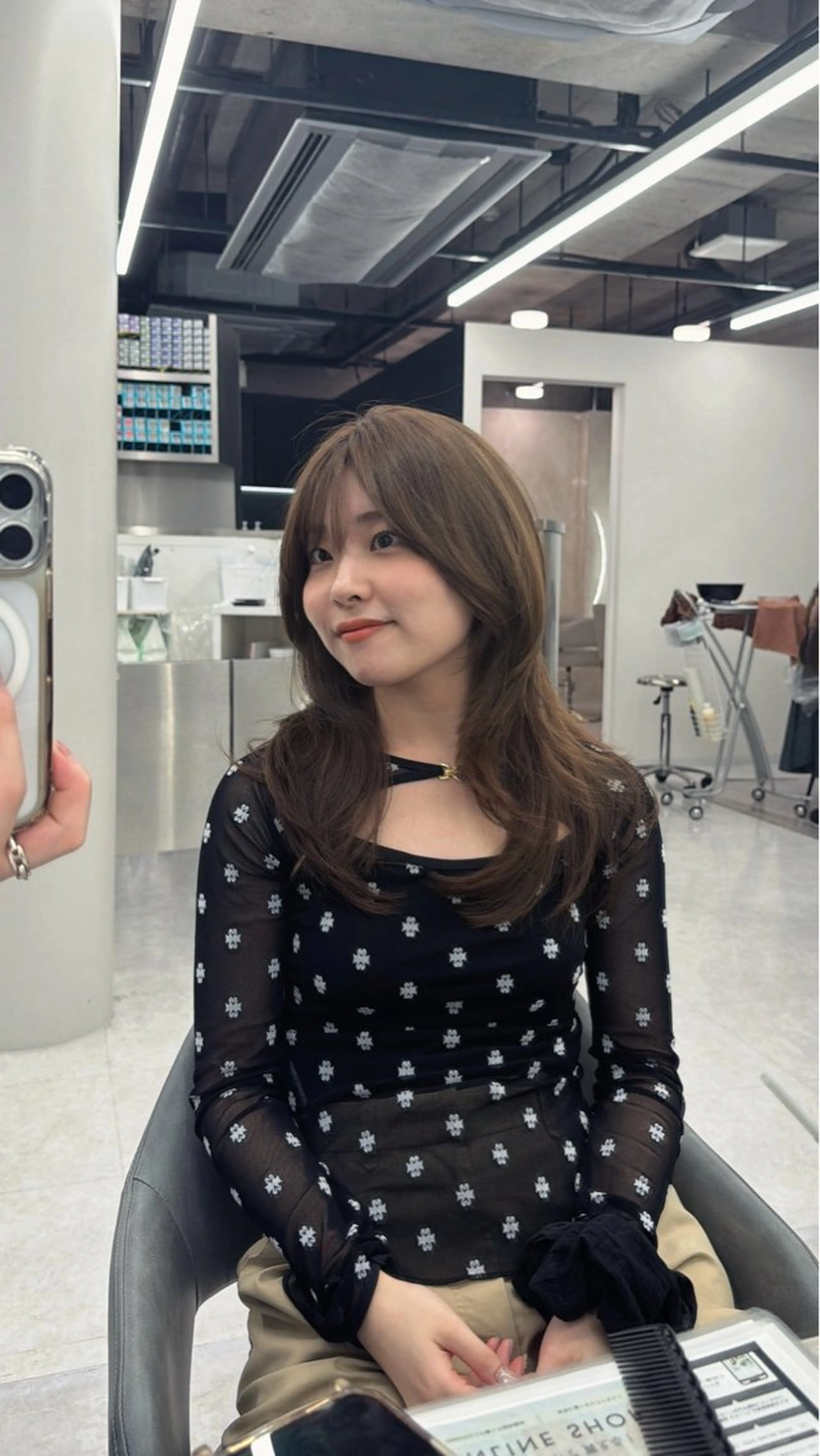 ロング エクステ×レイヤー 黎也のヘアスタイル