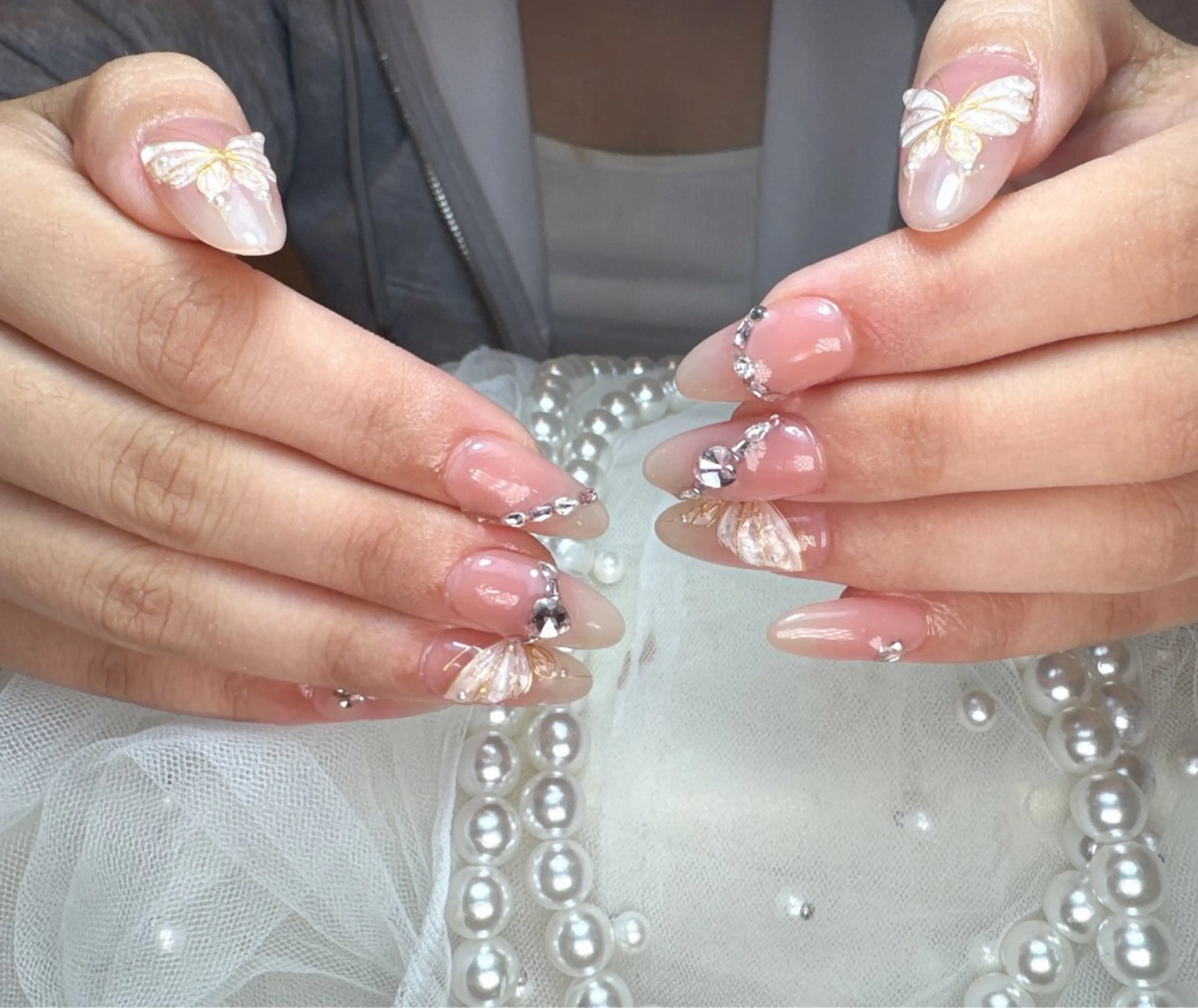 ネイル アートネイル ネイルチップ ハンドネイル リセス 高田馬場のネイルデザイン