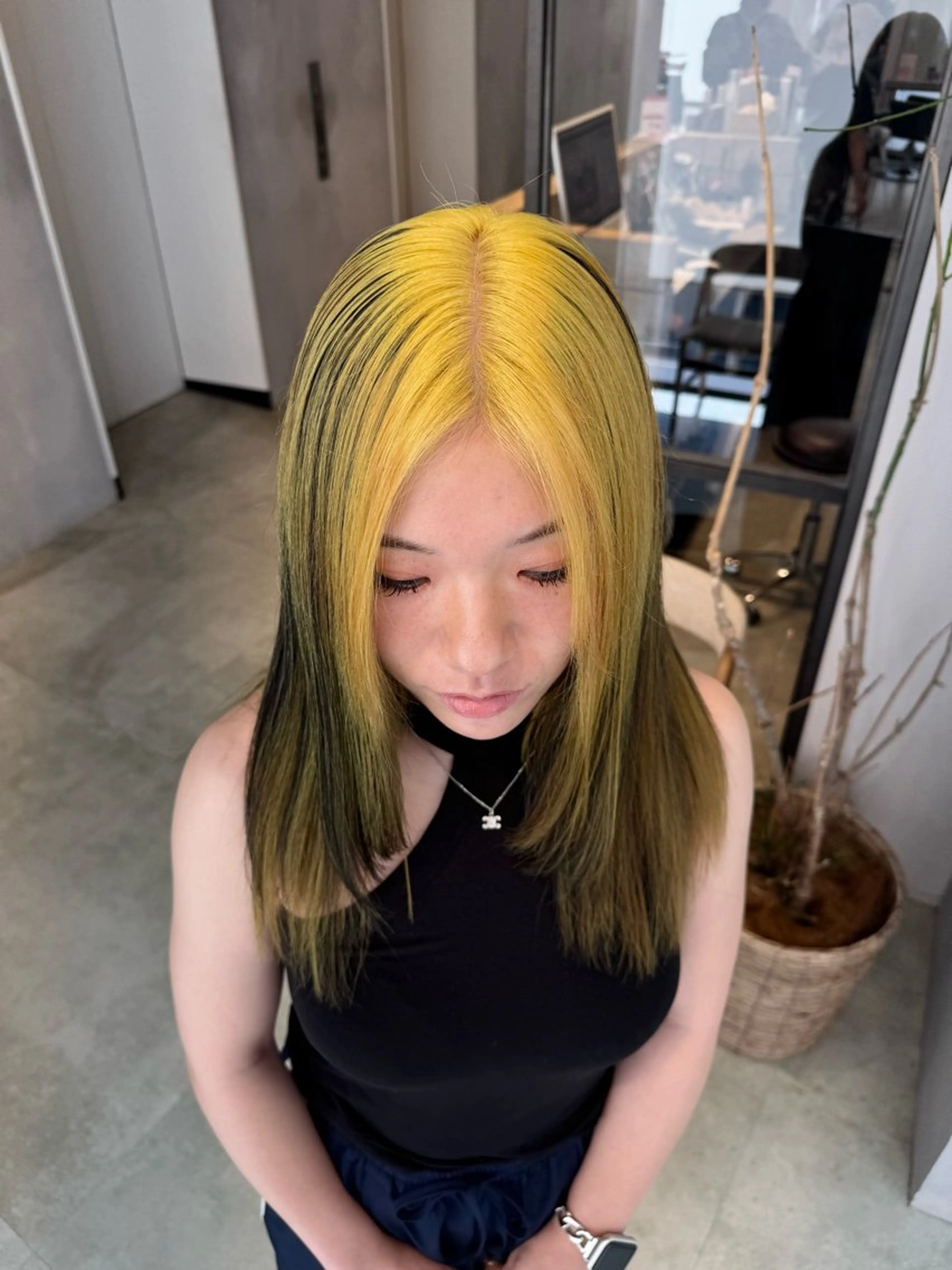 カラー カット ヘアカラー トリートメント 透明感カラー✨艶髪 制作🌱山根あゆみのヘアスタイル