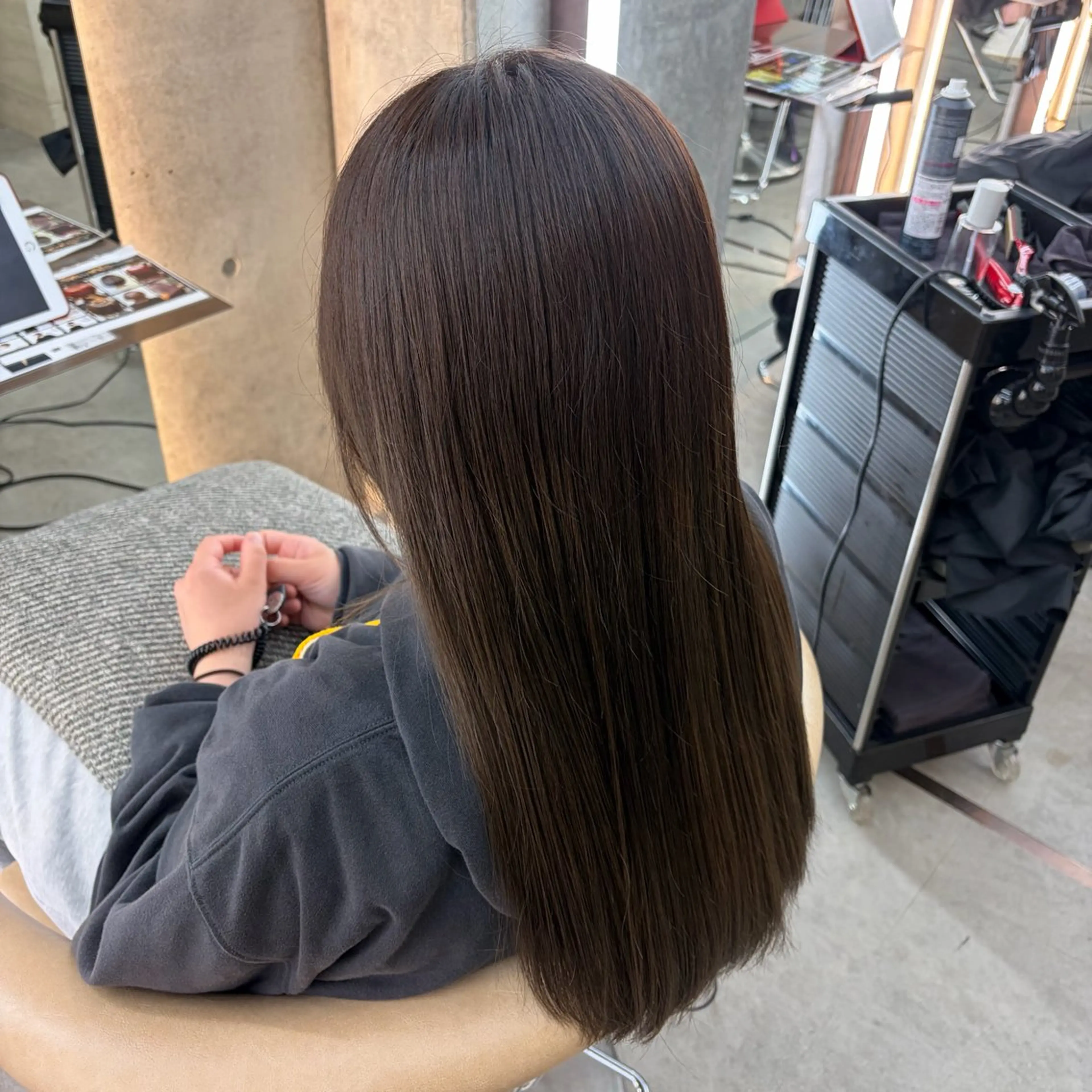 カラー ヘアカラー モデル募集中🍒 暖色カラー✨Runaのヘアスタイル