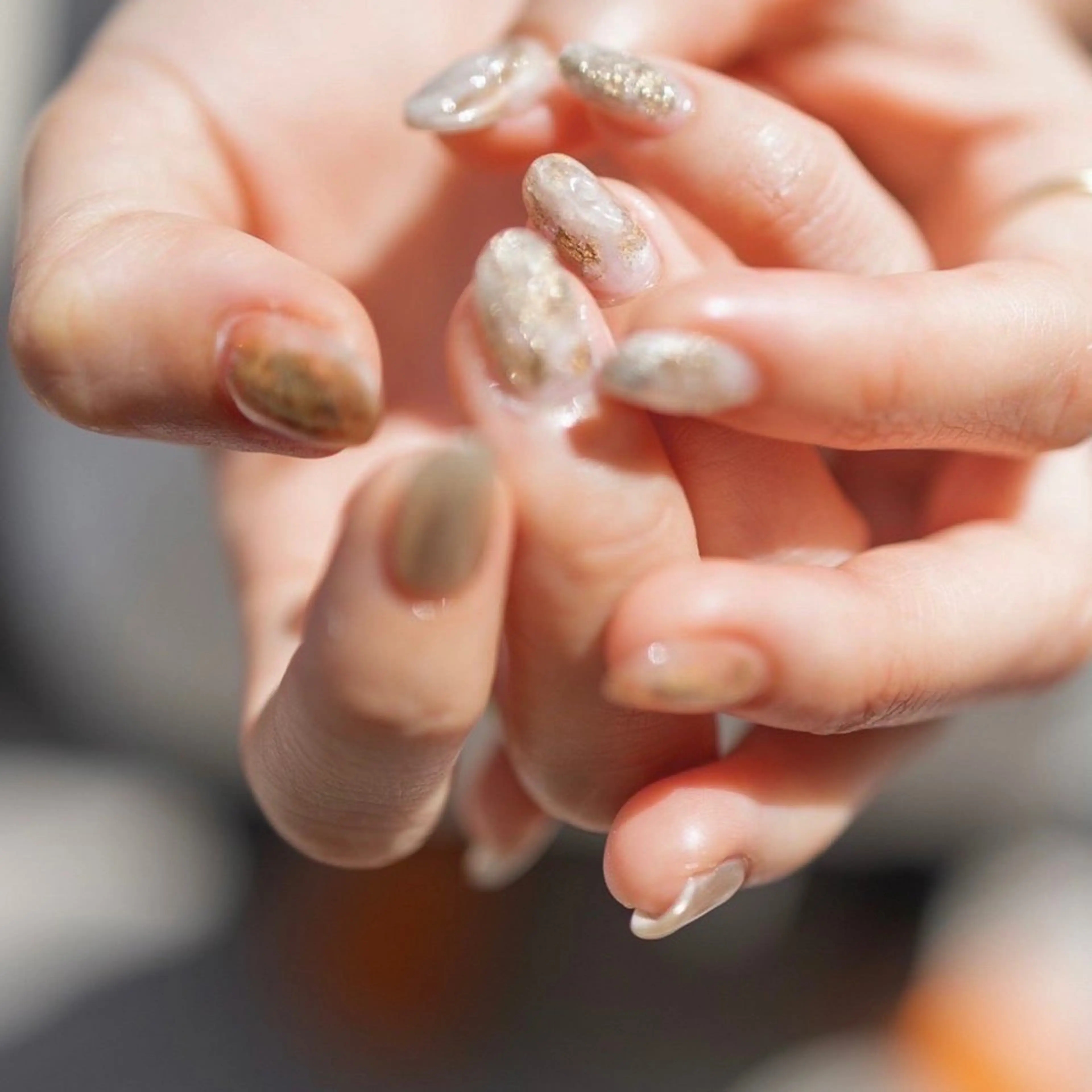 ネイル ニュアンスネイル diarblue 茅ヶ崎のネイルデザイン