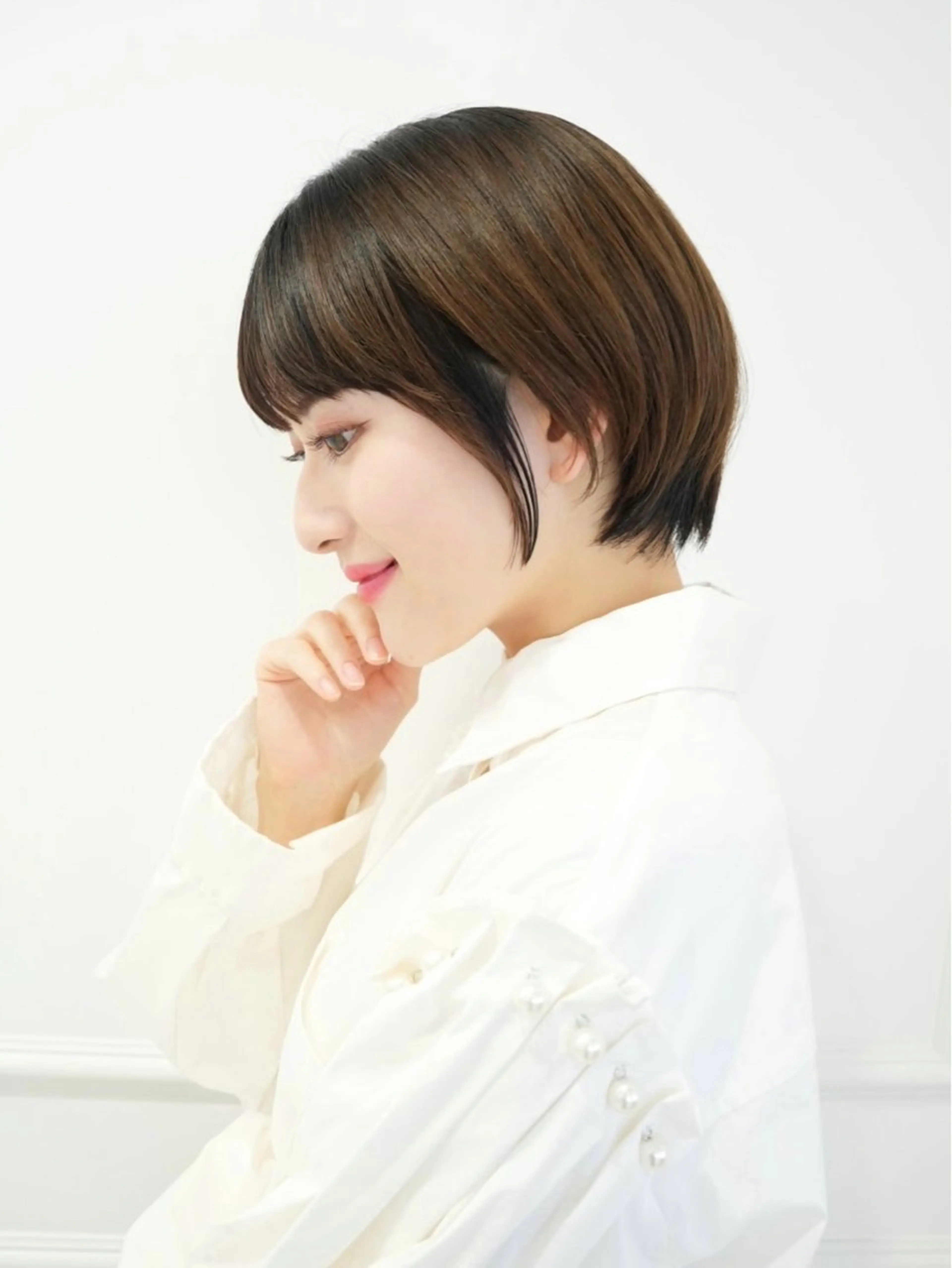 ショート カット トリートメント 高木 麻知子のヘアスタイル