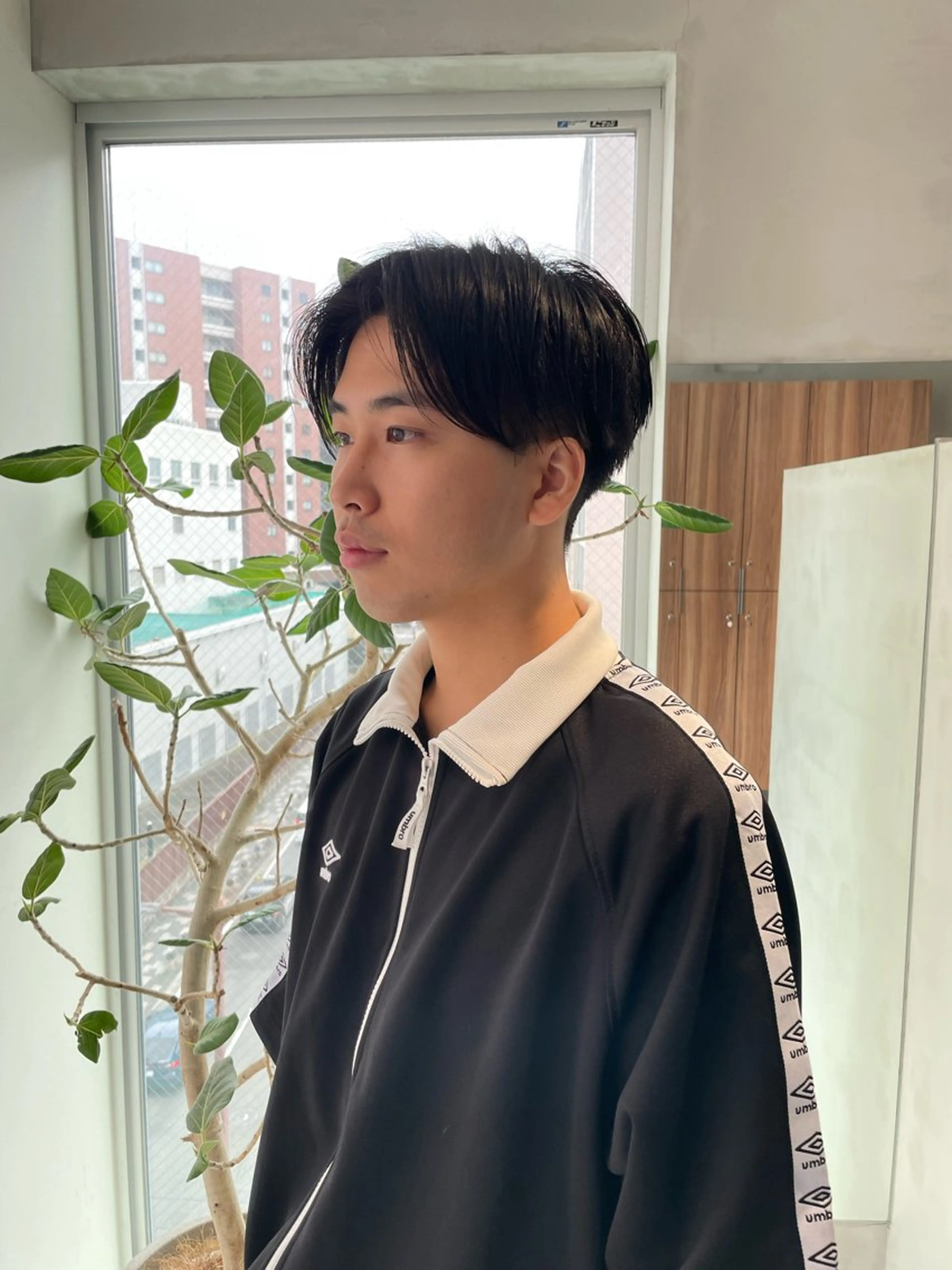 メンズ kou🌥️レイヤー /艶カラーのヘアスタイル