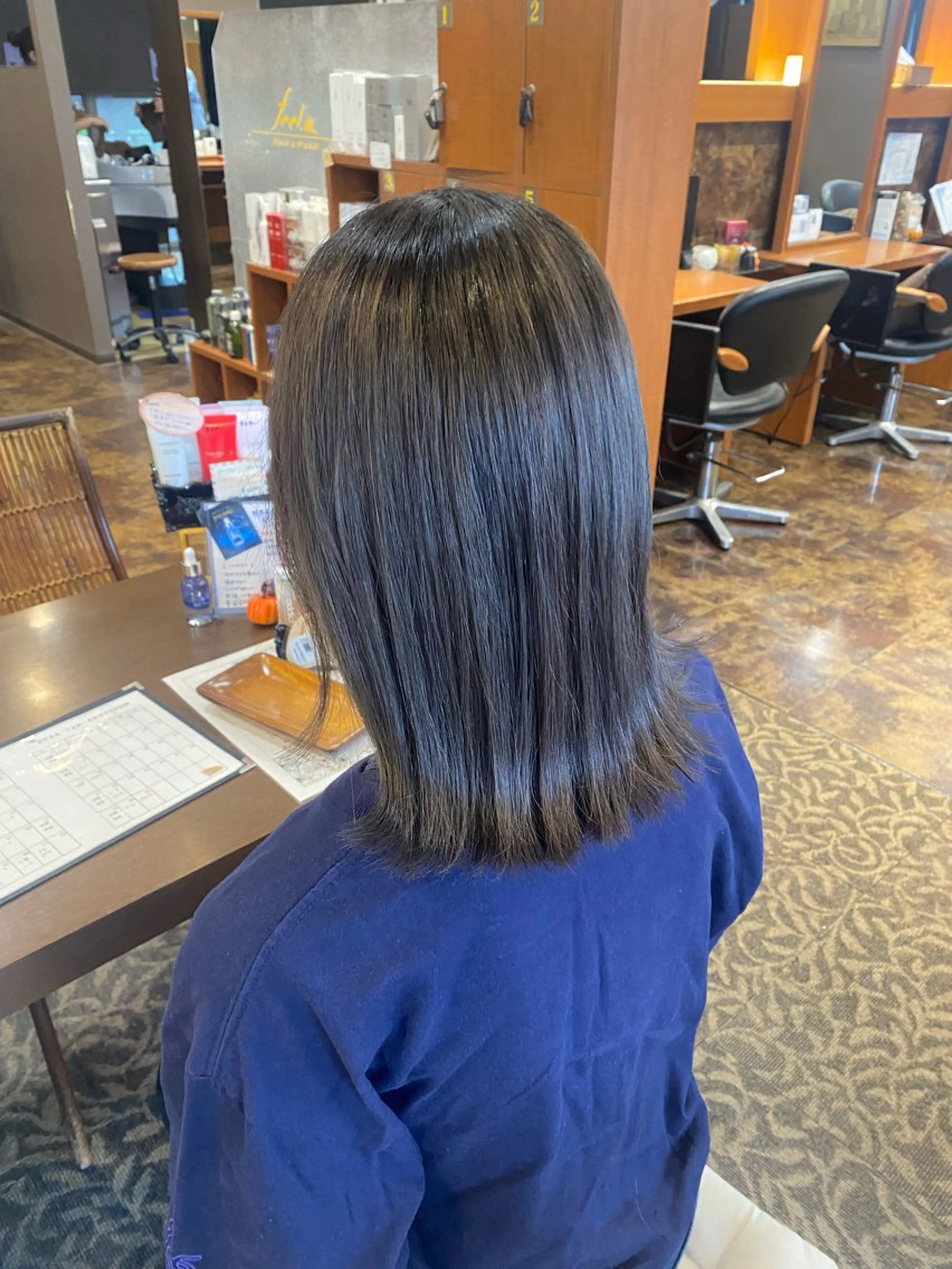 ミディアム カラー 相良 陽香🌻のヘアスタイル