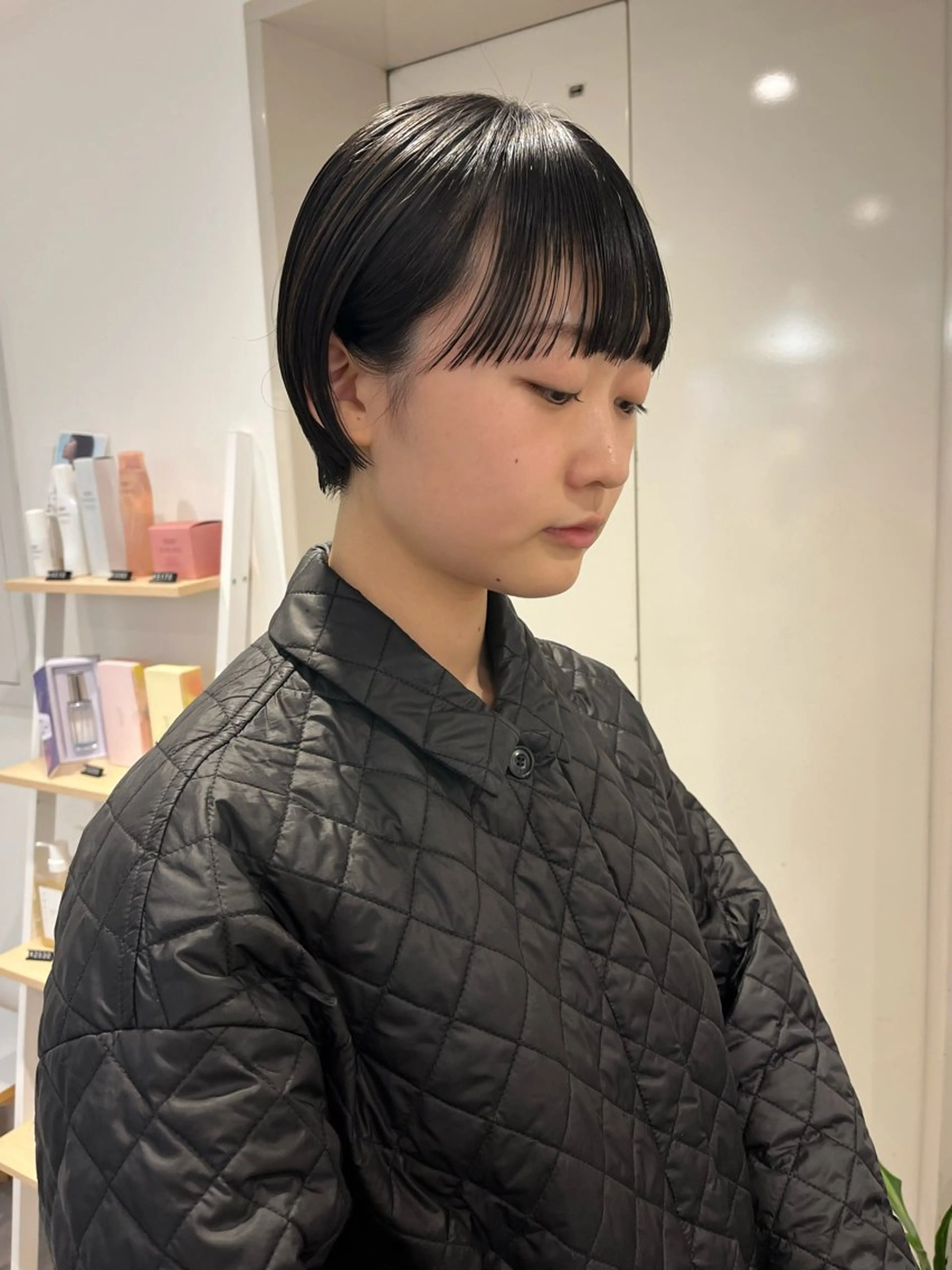 ショート カット ヘアカラー 🌼タッセルボブ/シ ョートmoeka🌼のヘアスタイル