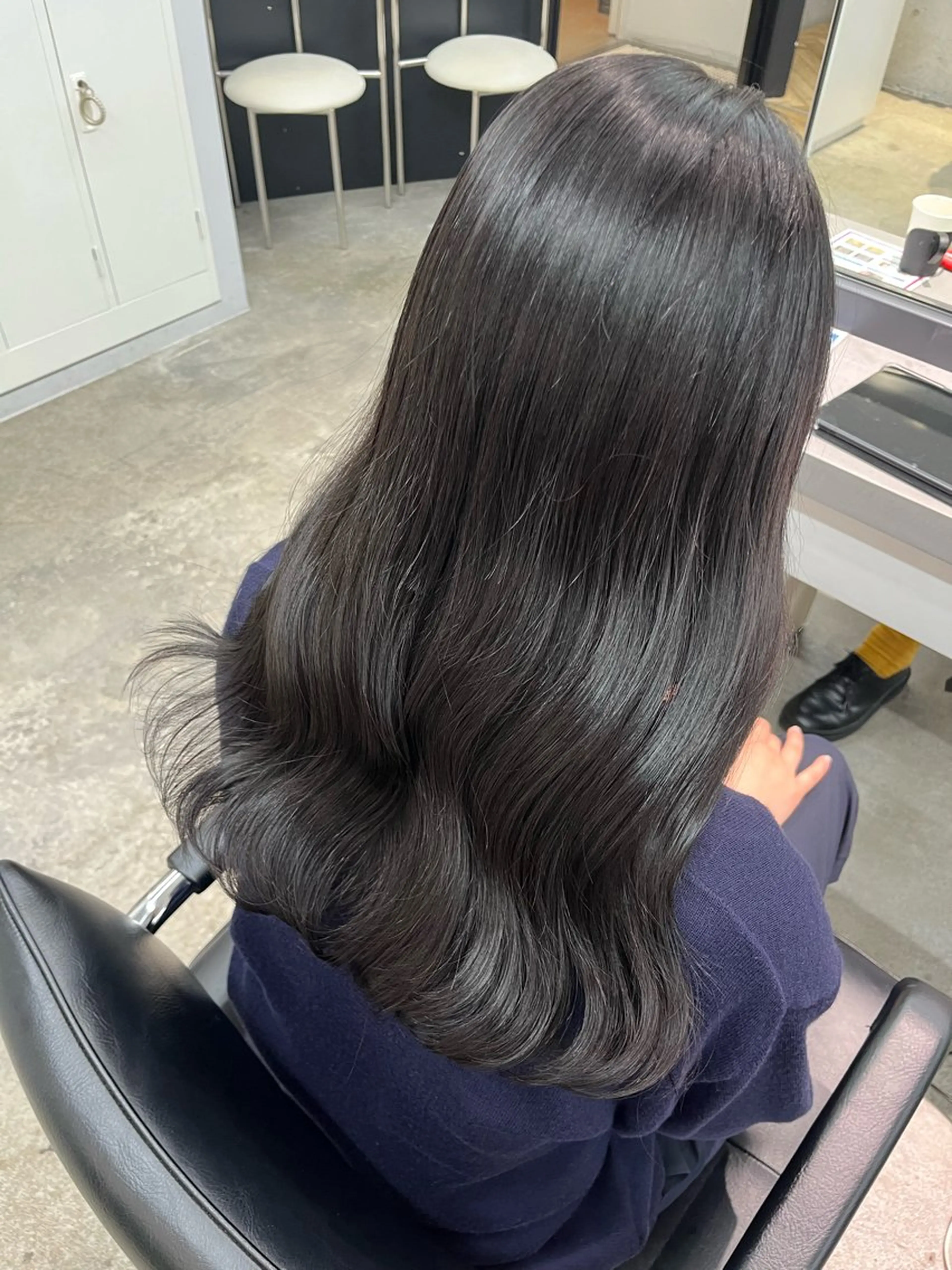 セミロング カット ヘアカラー トリートメント 暖色ブリーチ ⭐️honokaのヘアスタイル