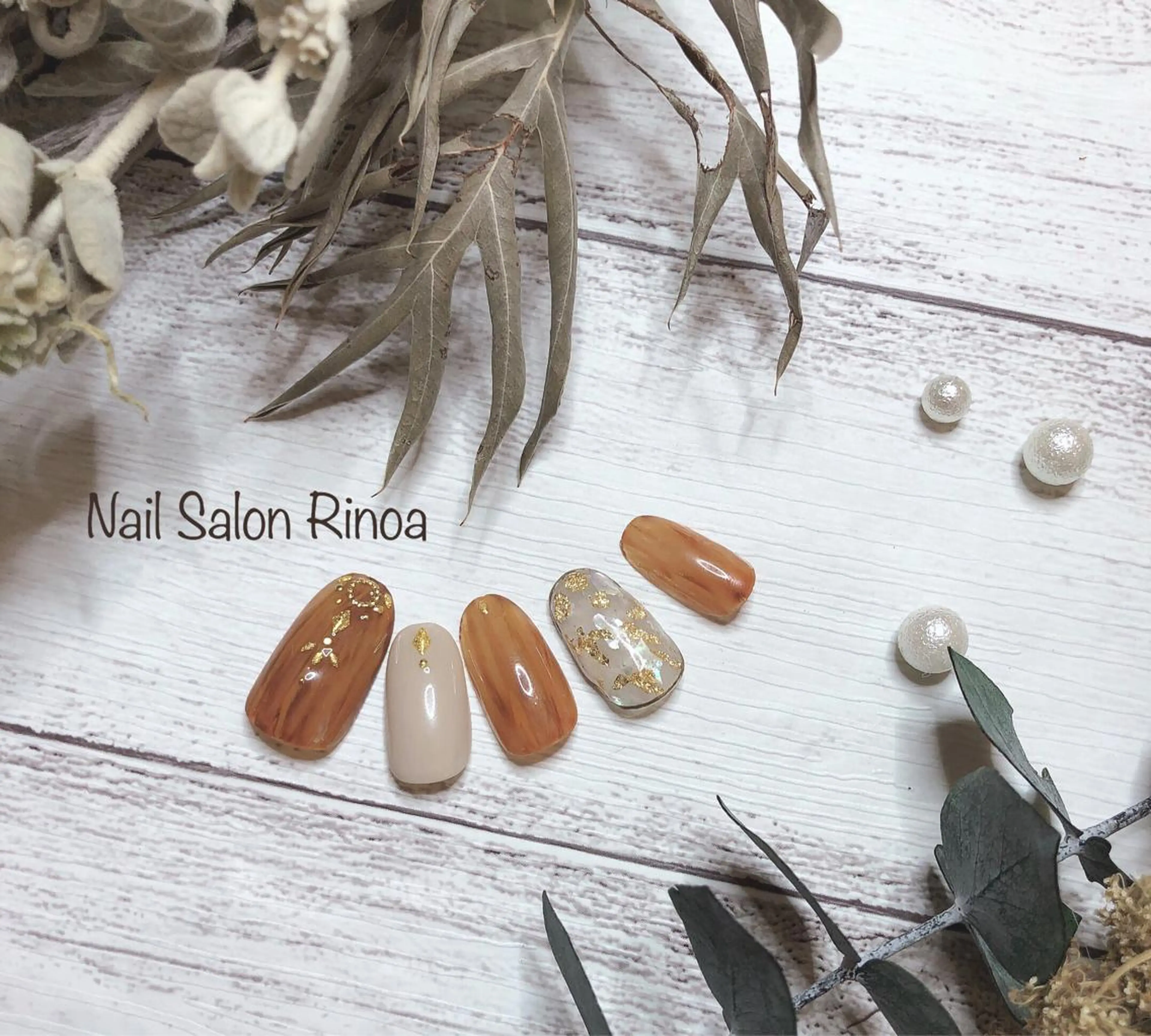 ネイル Nail Salon Rinoaのネイルデザイン