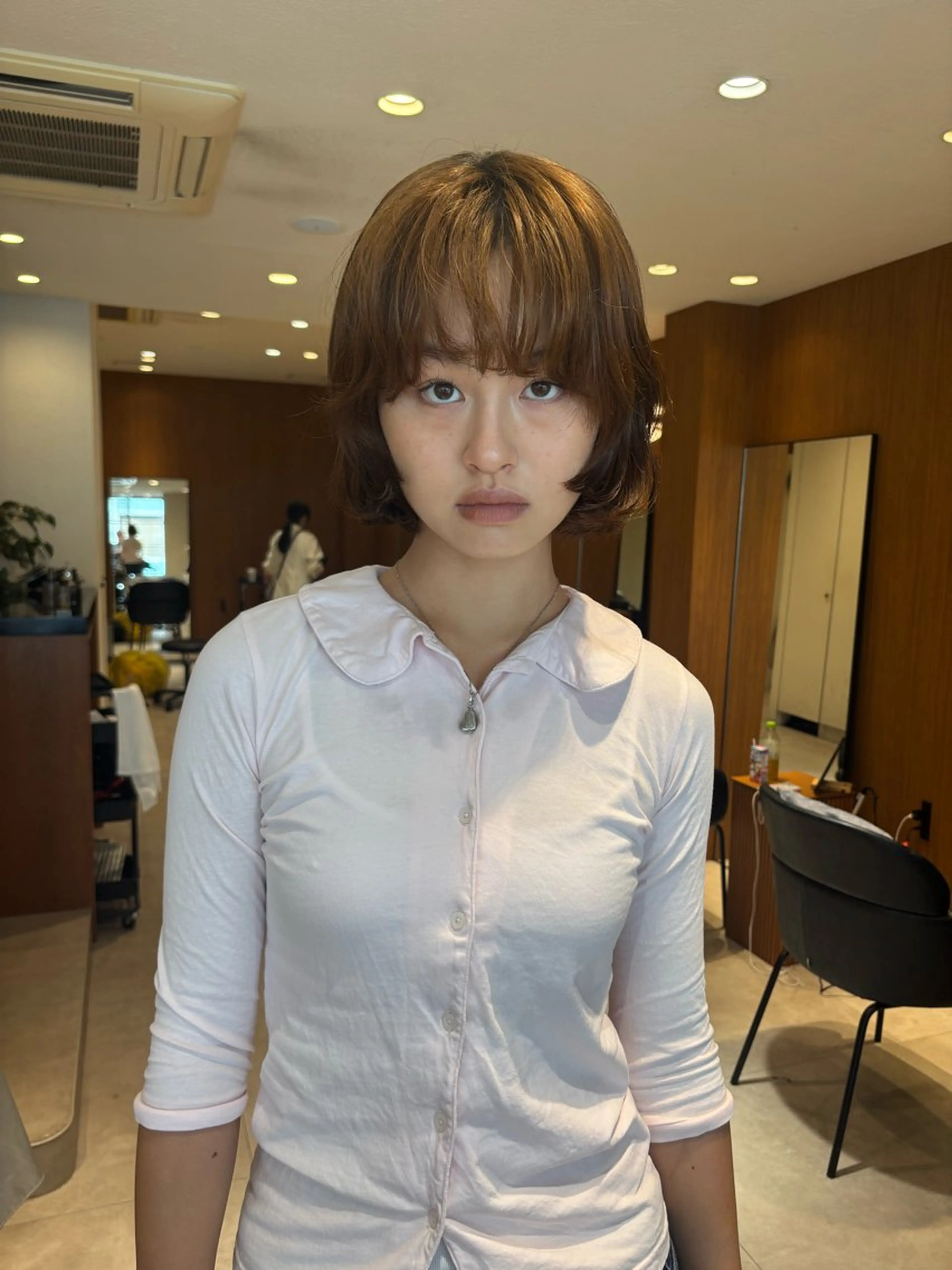 ショート ボブ カット ヘアカラー ボブ/艶カラー Rako.のヘアスタイル