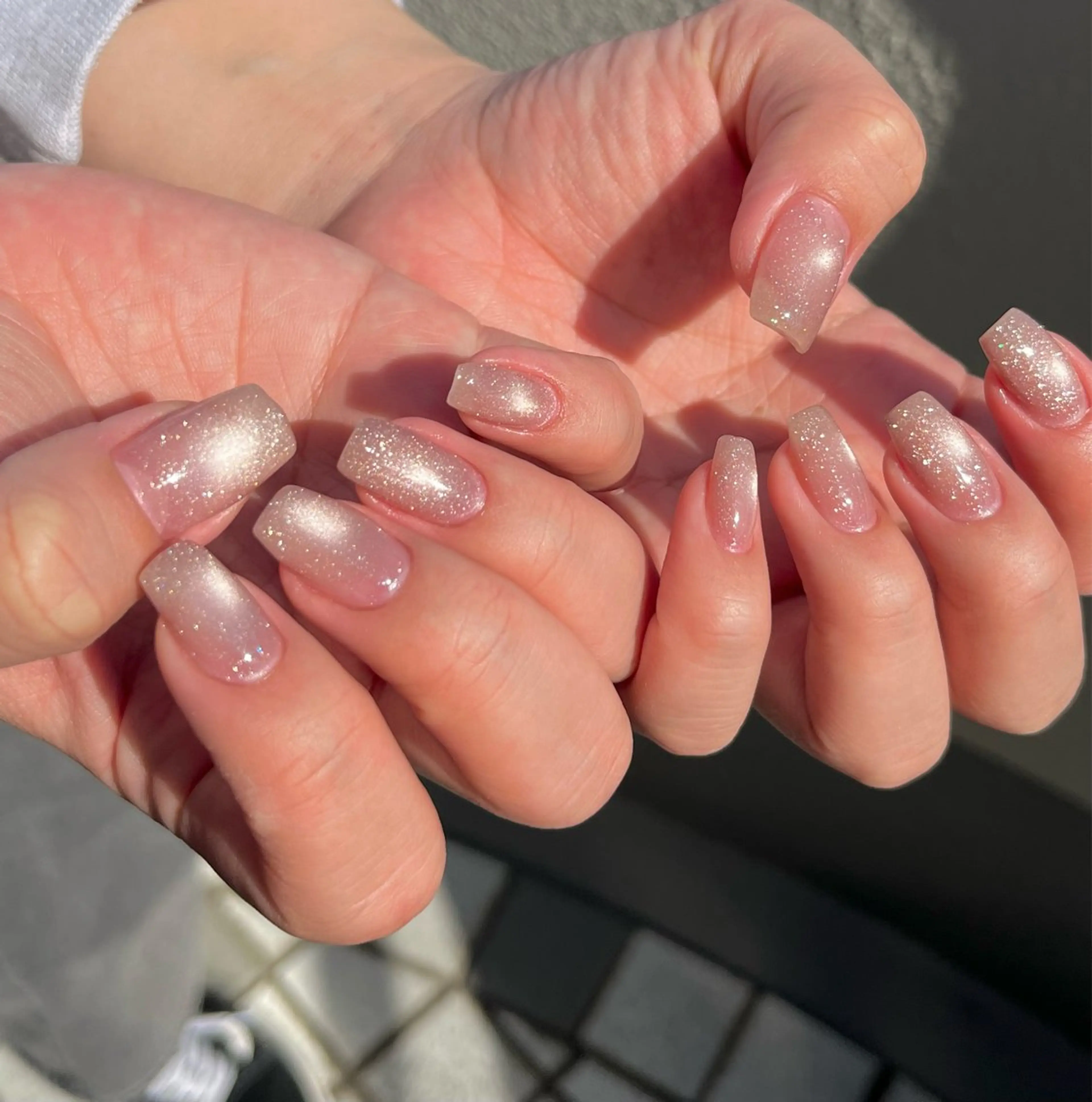 ネイル フラッシュネイル フラッシュマグ マグネットネイル ハンドネイル Momonails Ayanoのネイルデザイン