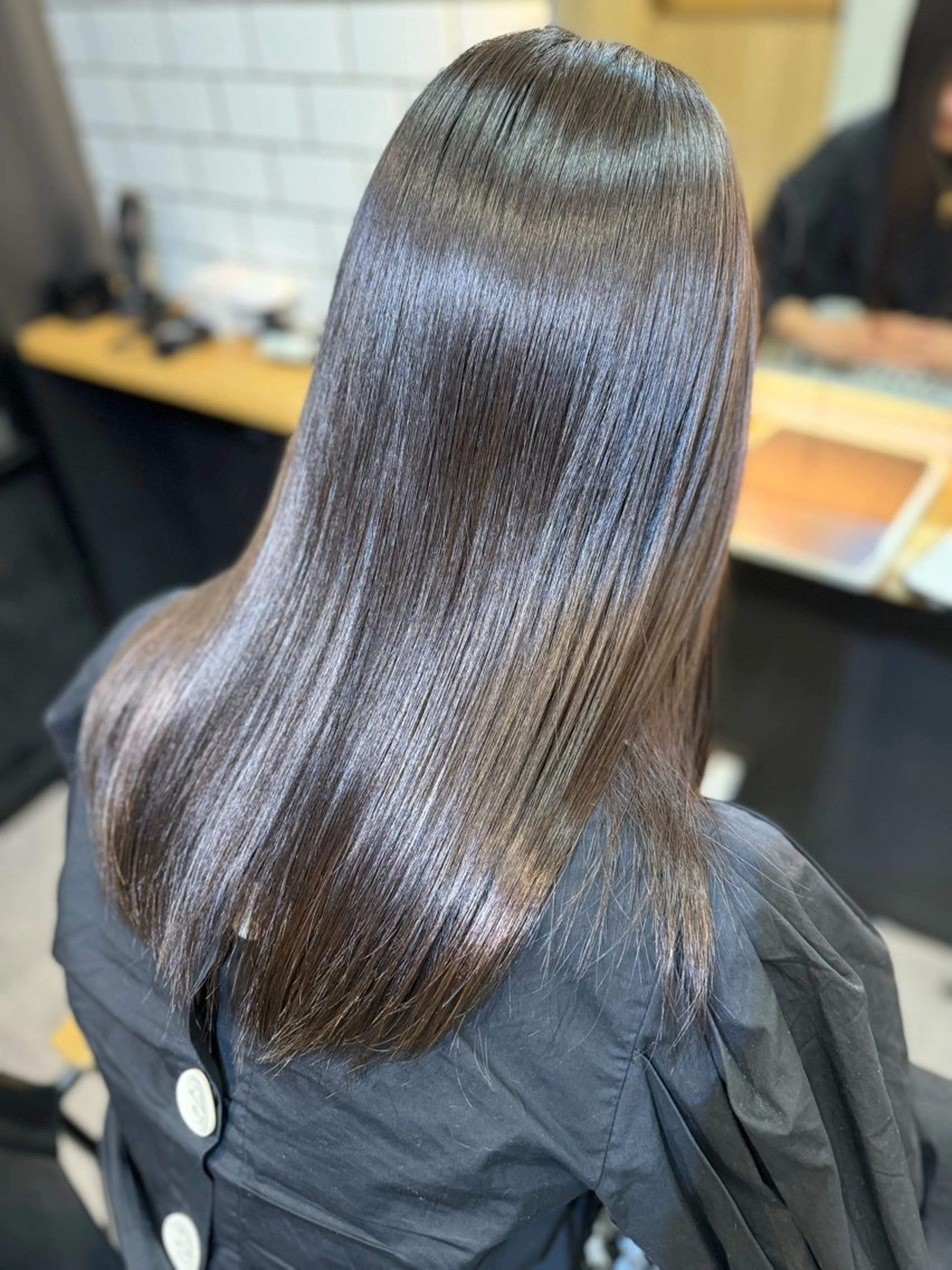 セミロング 髪質改善 似合わせカット 縮毛矯正 トリートメント 吉祥寺プルエクステ 🌟Hiraiのヘアスタイル