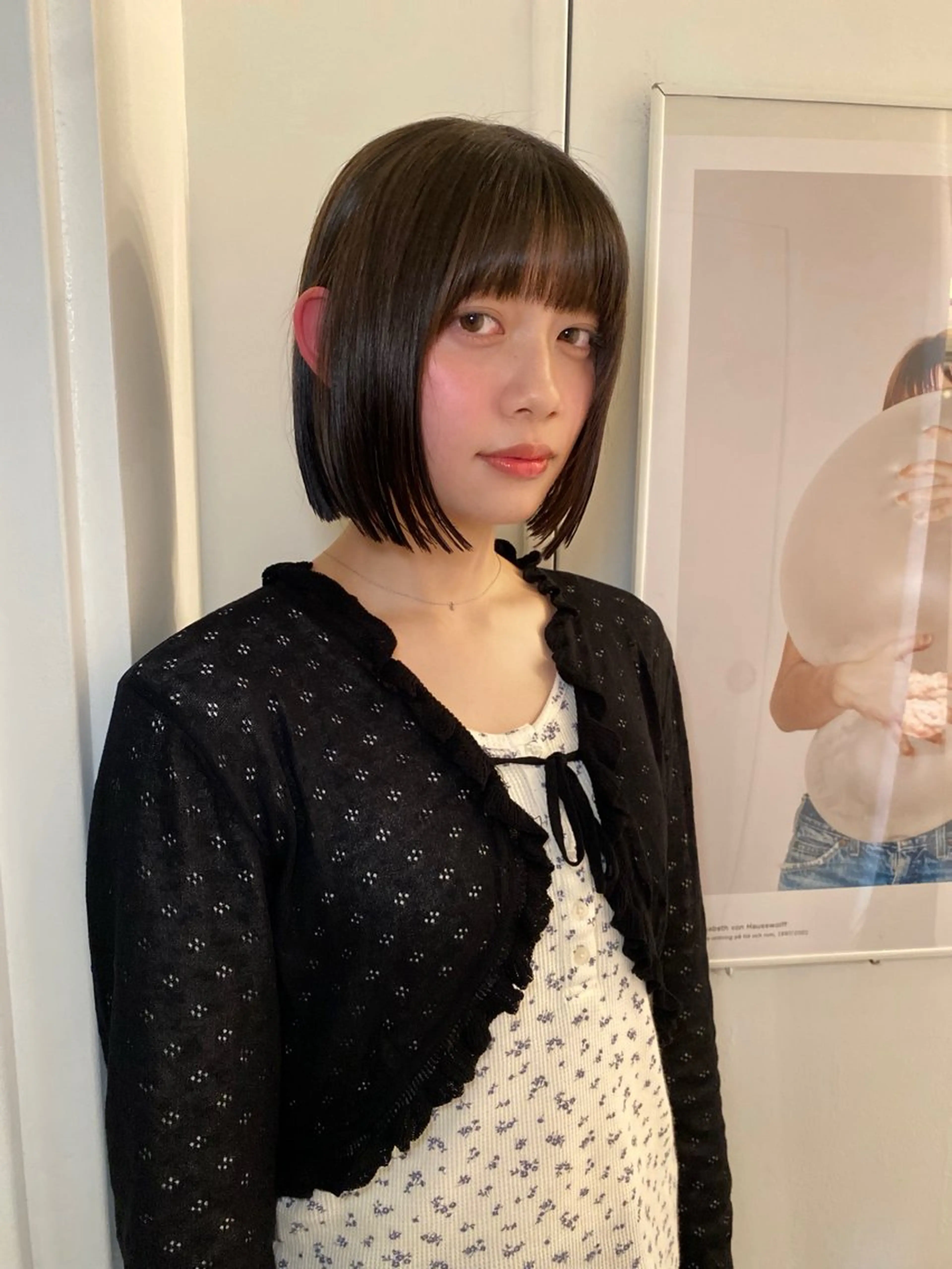 ショート riria/ボブ /透明感カラー🎀のヘアスタイル