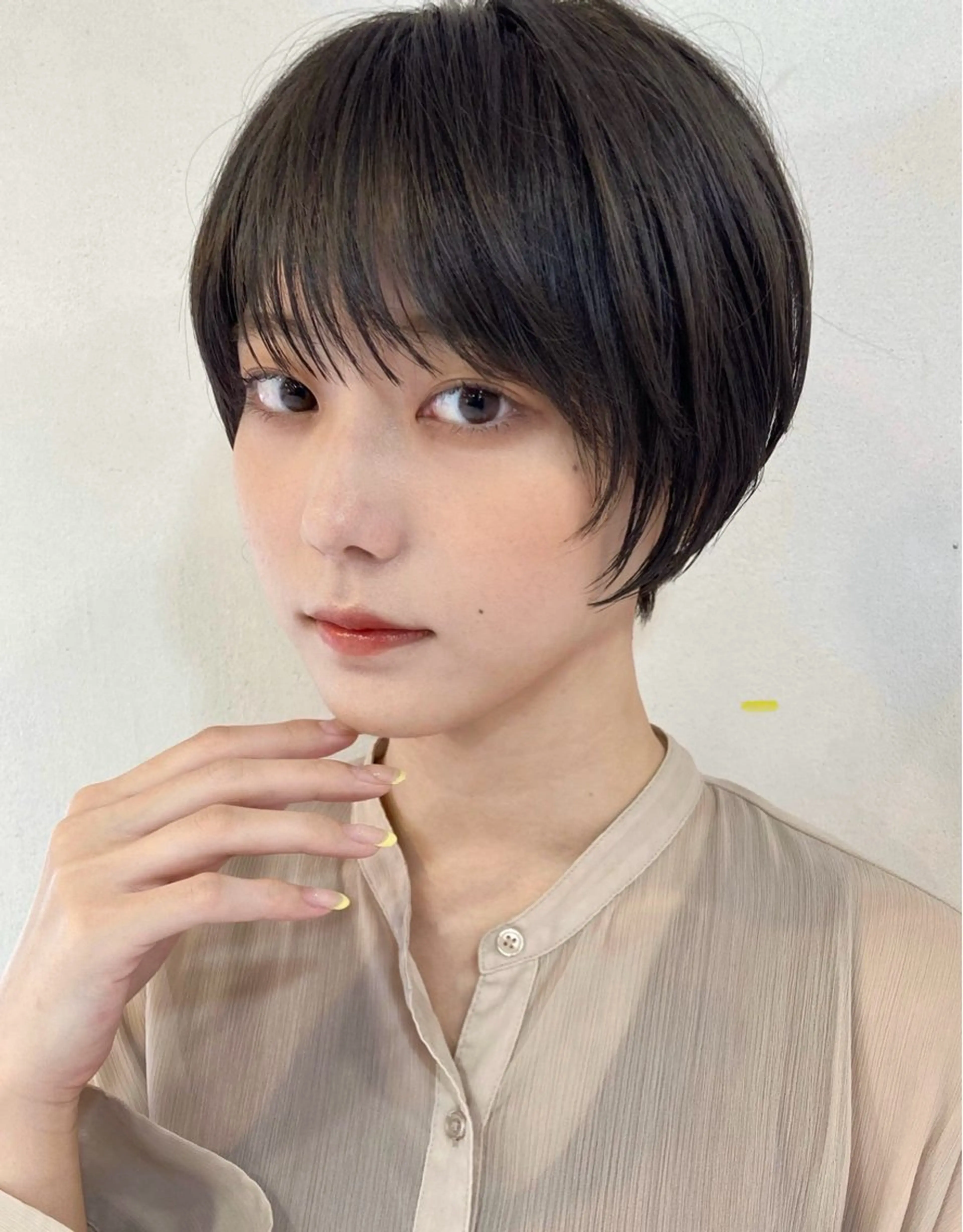 ショート カット トリートメント レイヤー/メンズ 竹田凪儀のヘアスタイル