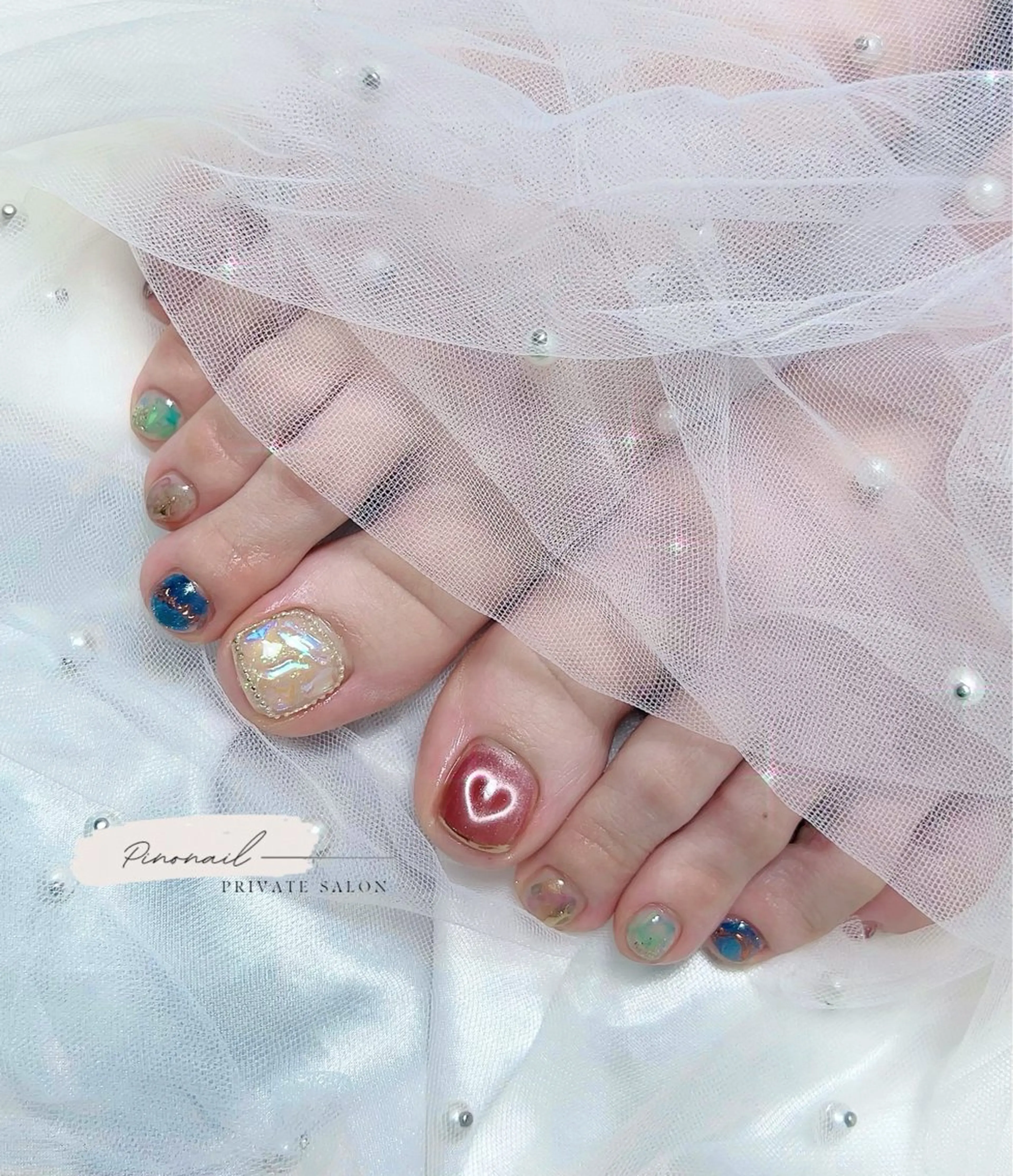 ネイル フットネイル pinonail所属・Pino Nailのネイルデザイン