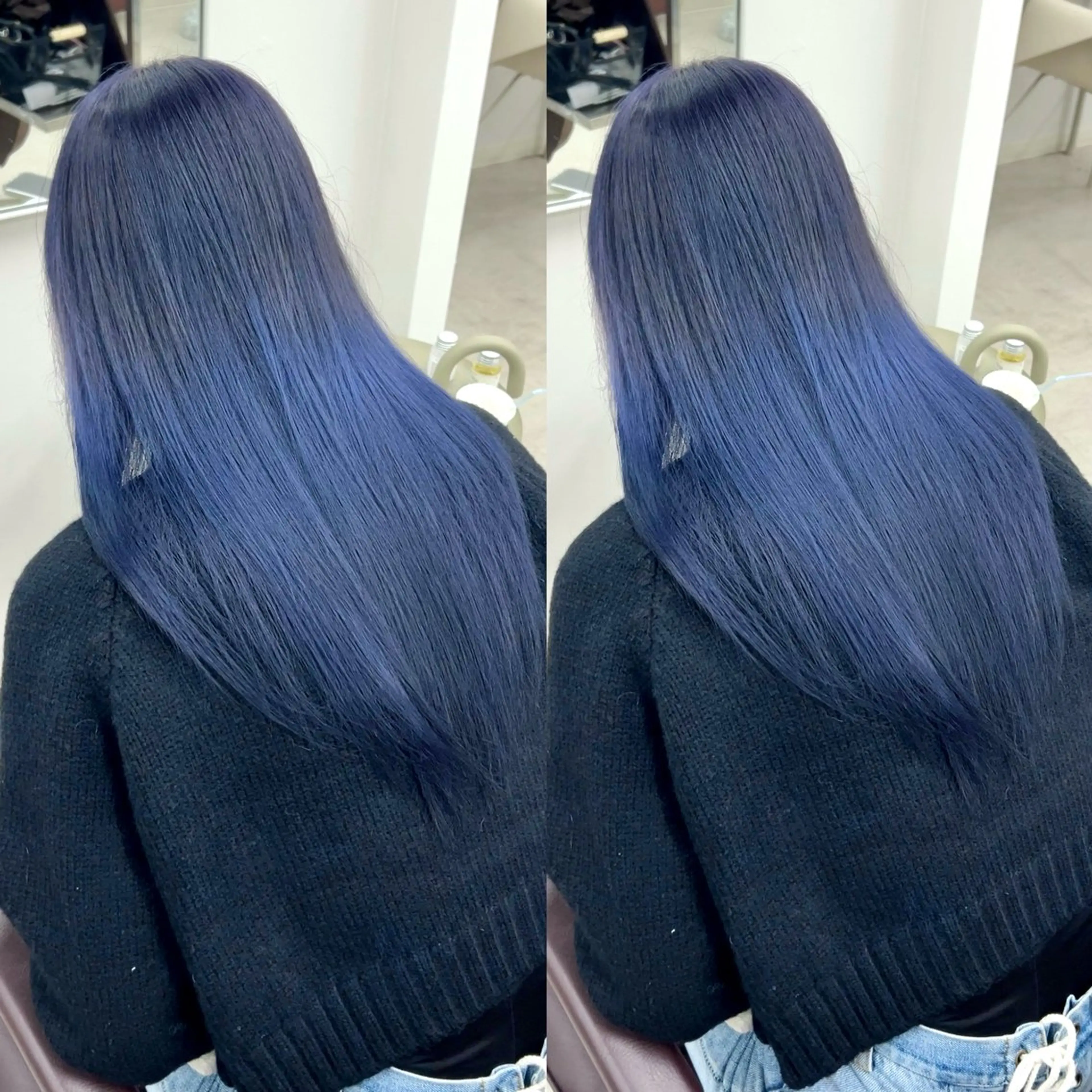 ミディアム カラー キッズ ブリーチ 透明感カラー ハイトーンカラー カット ヘアカラー トリートメント ヘッドスパ ヘアセット 盛れる艶カラー× レイヤーカット/咲来のヘアスタイル