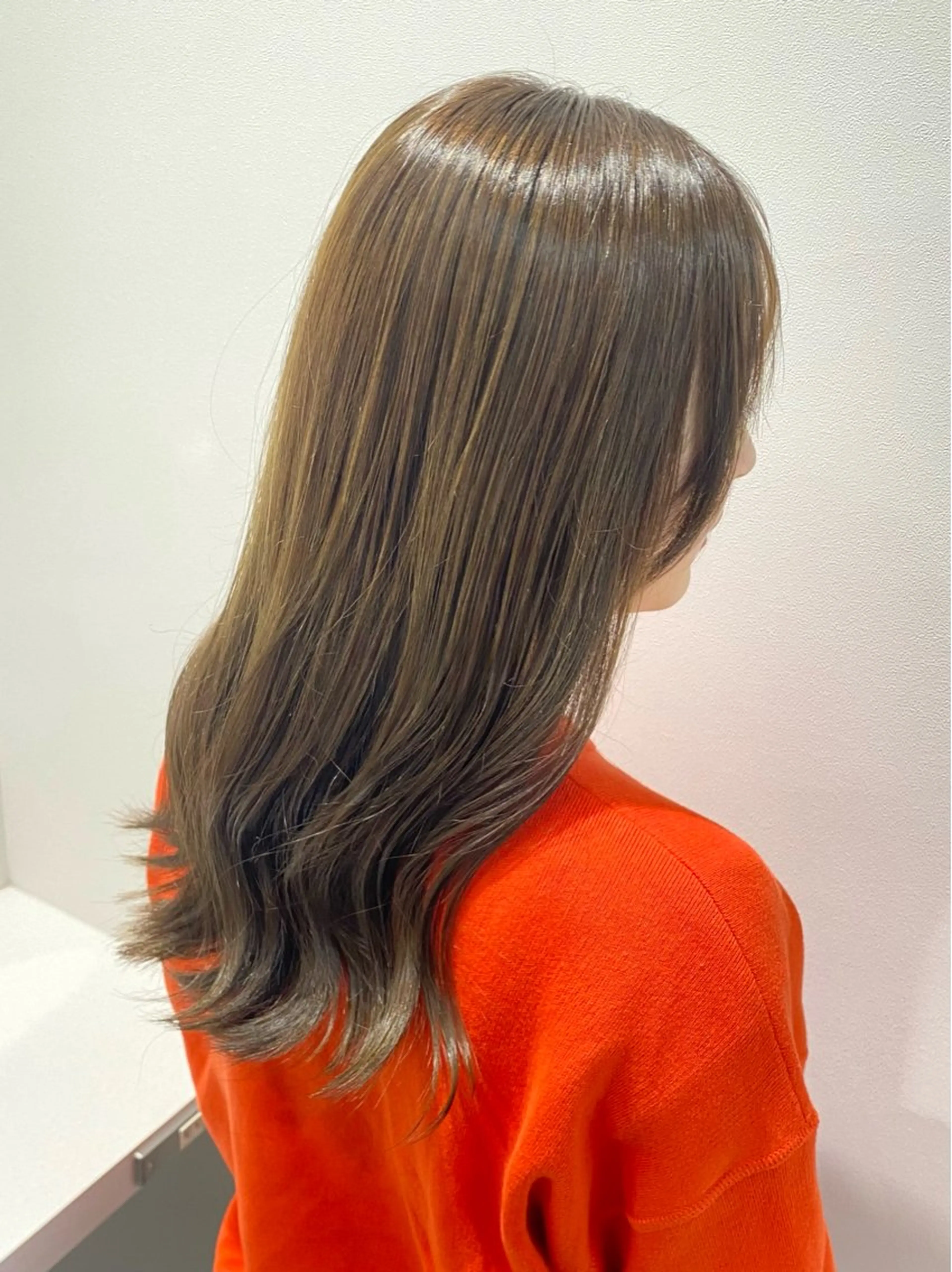 ミディアム カラー カット ヘアカラー トリートメント 絹髪質感TR💫 レイヤーカット/熊澤のヘアスタイル