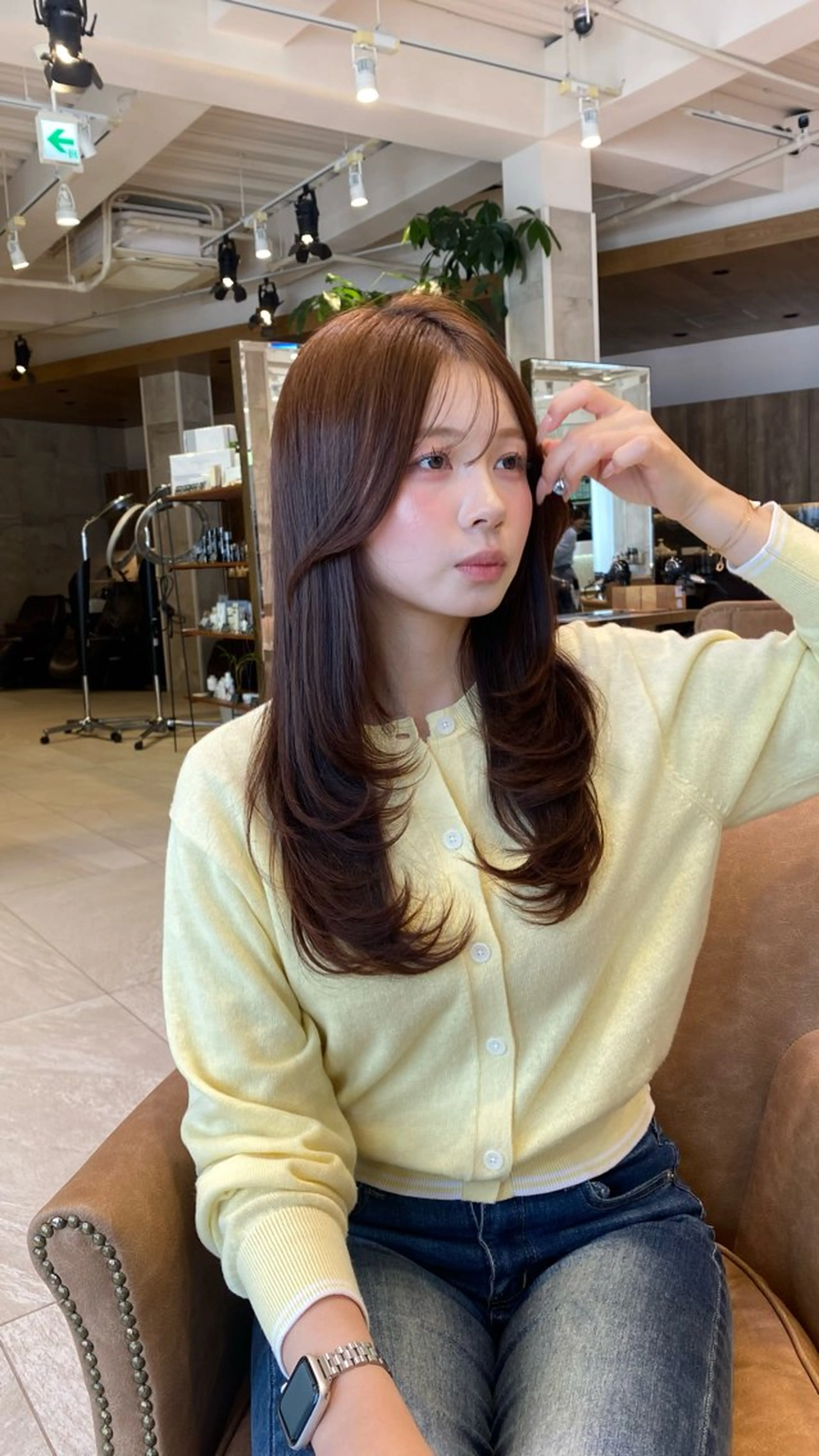 ロング 表参道/ パつっとボブ/千優のヘアスタイル