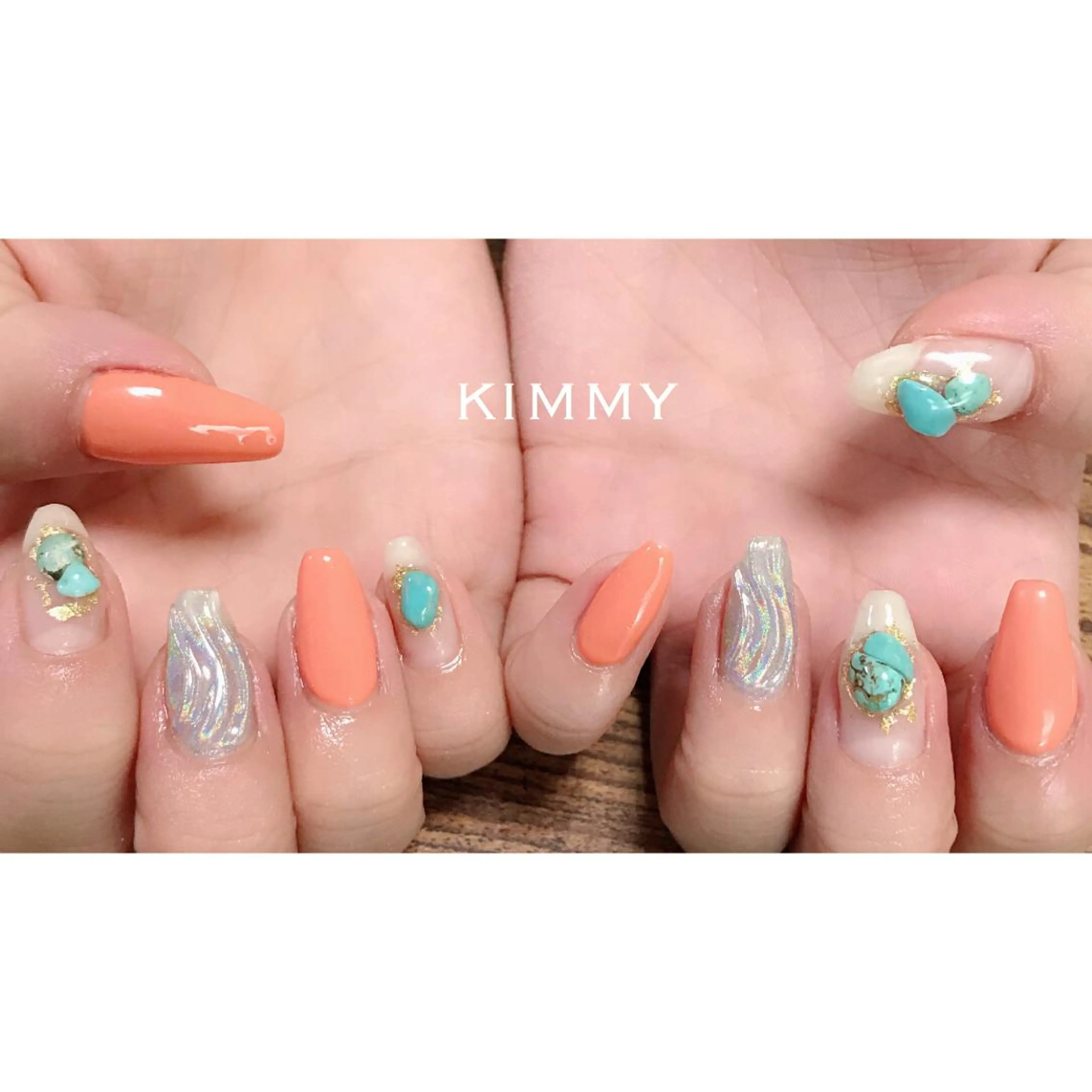 ネイル ハンドネイル kimmy nailsのネイルデザイン