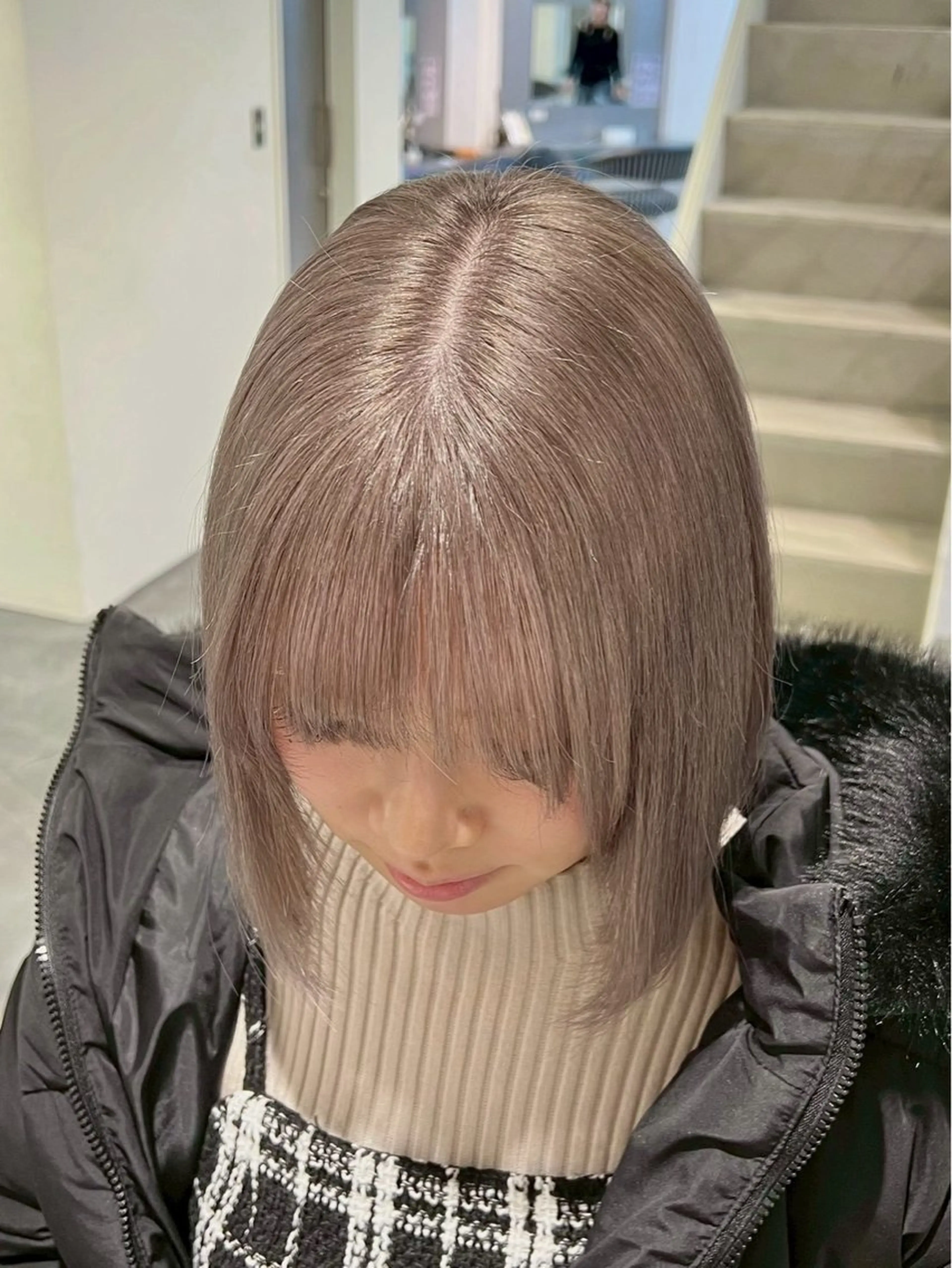 ショート カラー ヘアカラー うる艶カラー 🪐💫serenaのヘアスタイル