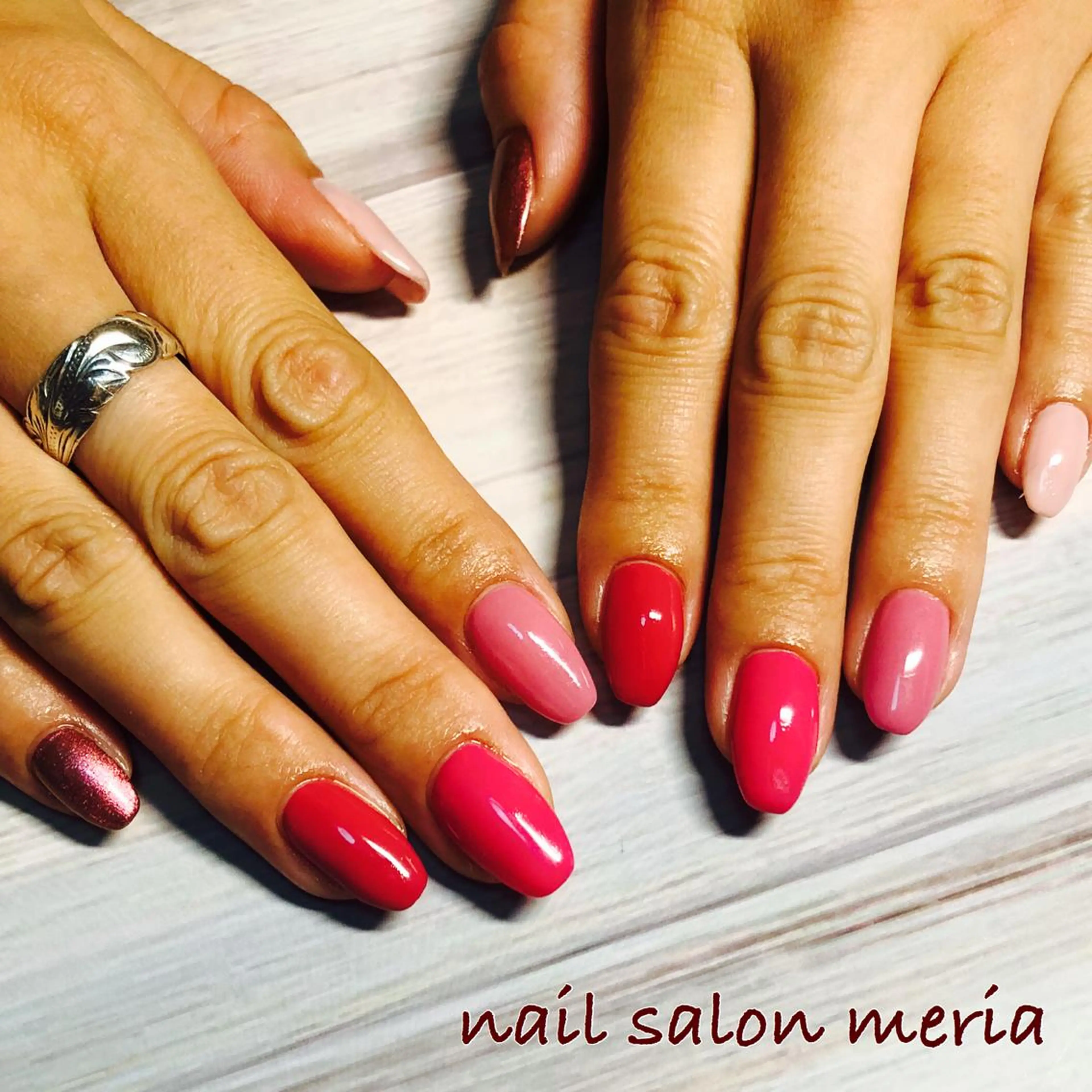 ネイル ハンドネイル プライベートビューティーサロンメリア所属・ビューティーサロン meriaのネイルデザイン