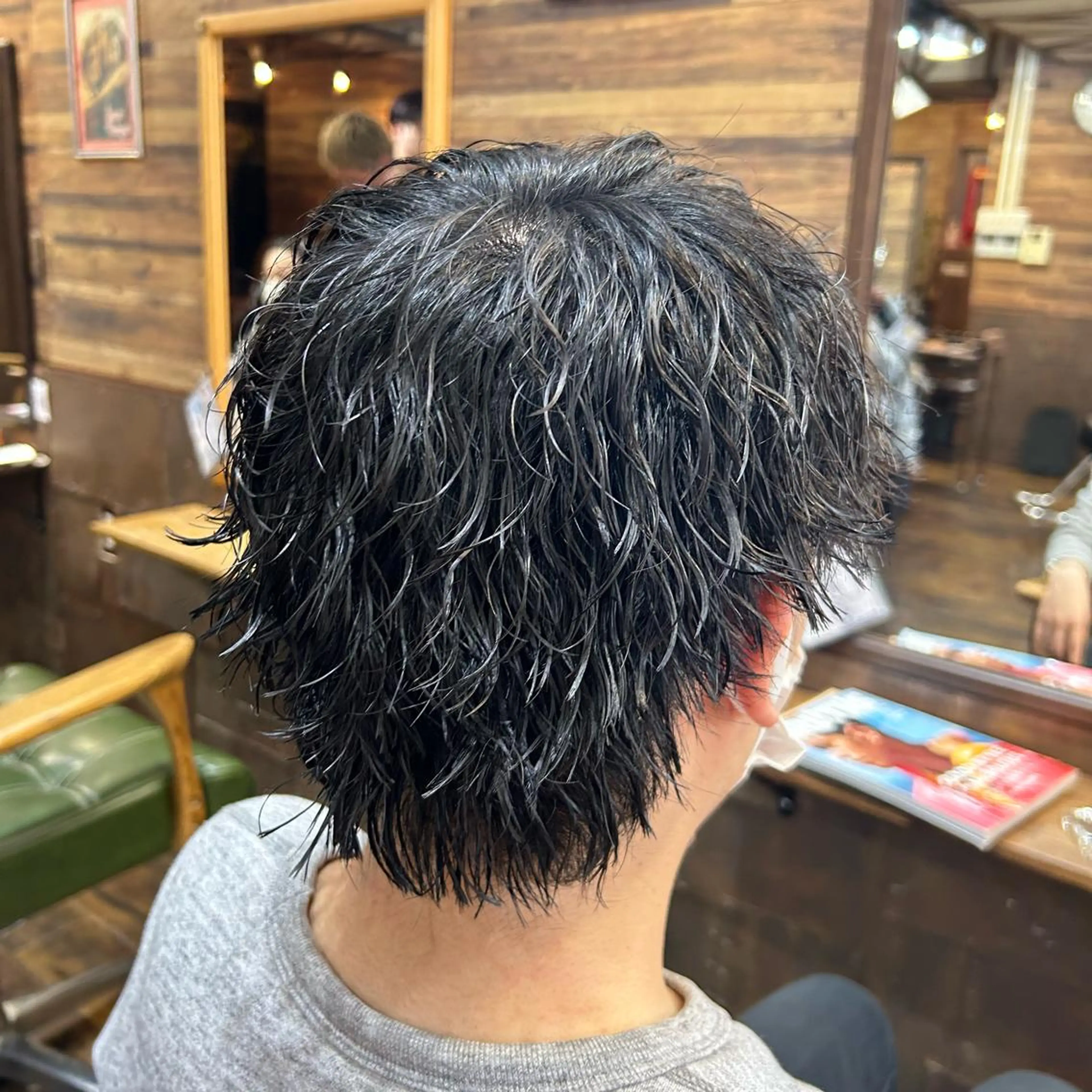 ショート パーマ メンズ ツイスパ/メンズ特化 🦋𝑺𝑶𝑵𝑬のヘアスタイル