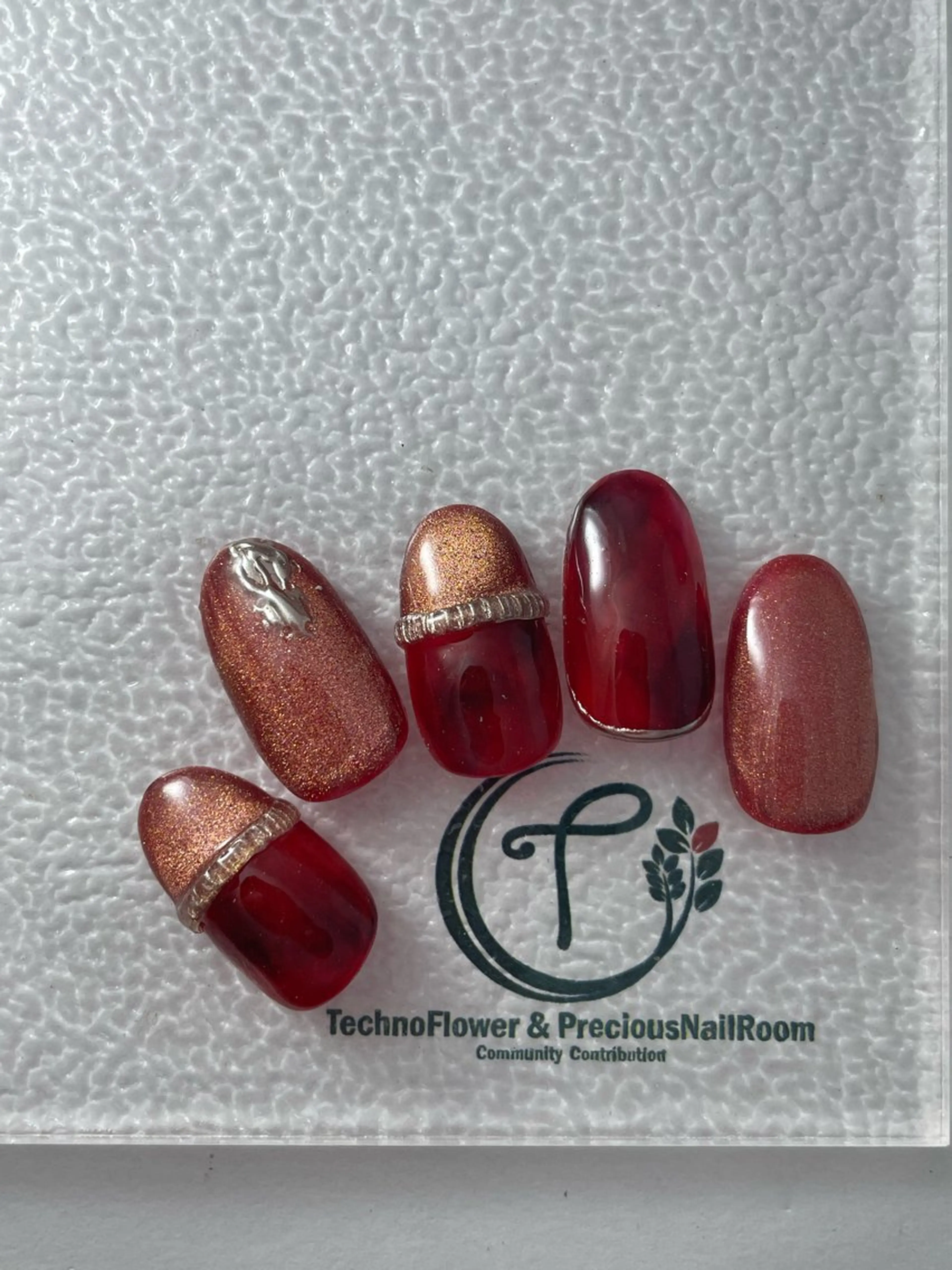 ネイル フラワーネイル precious nail  roomのネイルデザイン