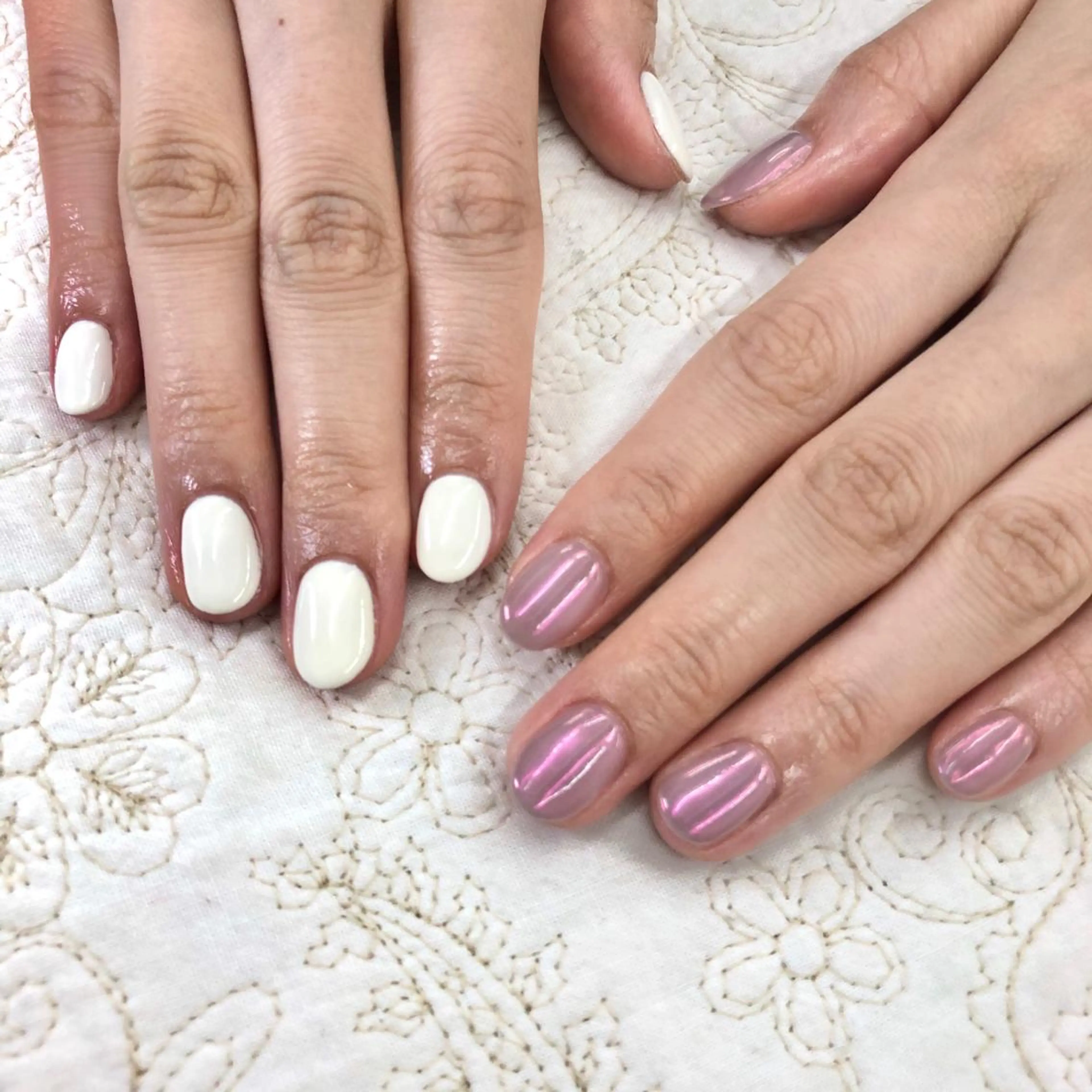 ネイル オーロラネイル ハンドネイル フットネイル 🎀AYAKO 🎀中韓ネイルのネイルデザイン