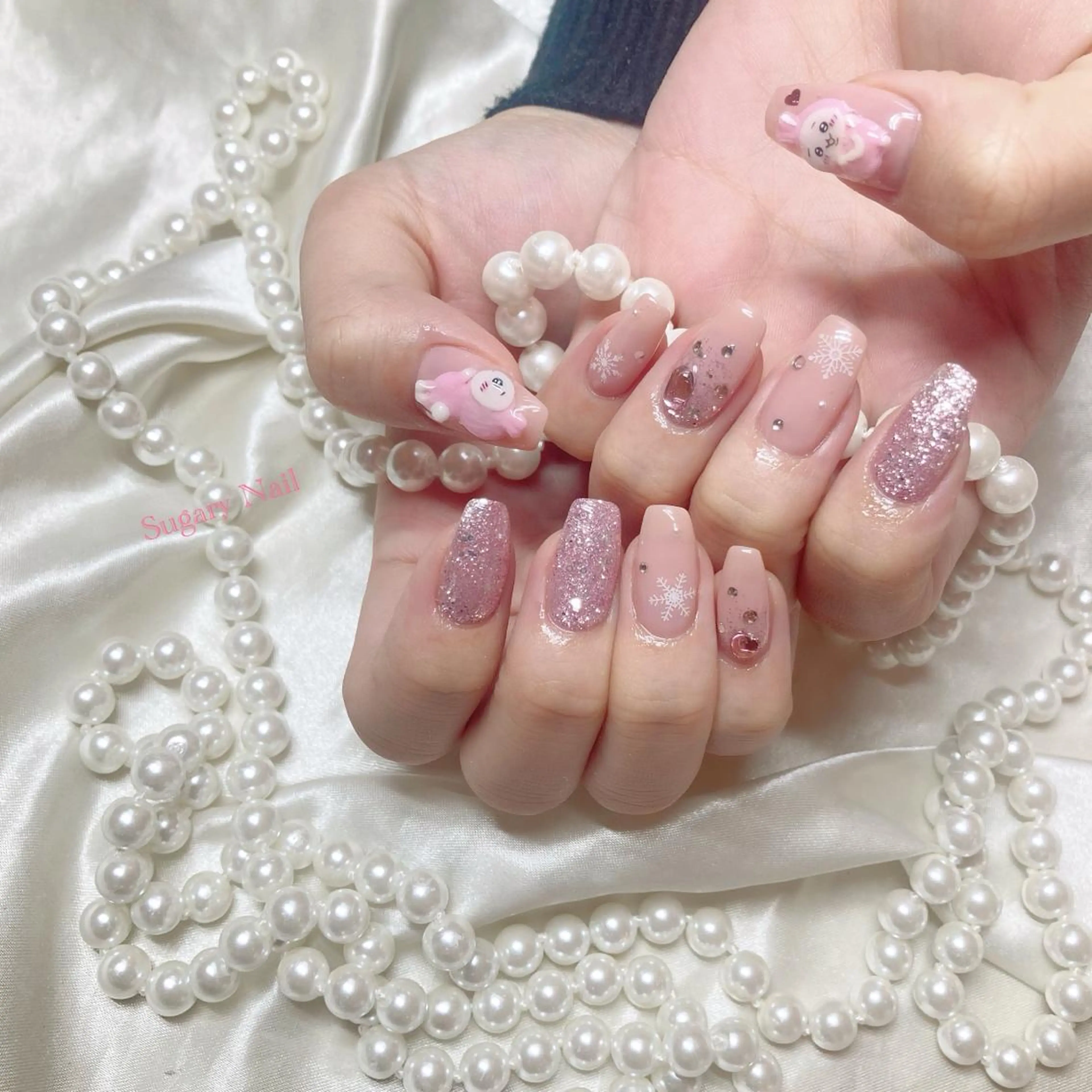 ネイル ハンドネイル フットネイル SugaryNail Rinaのネイルデザイン