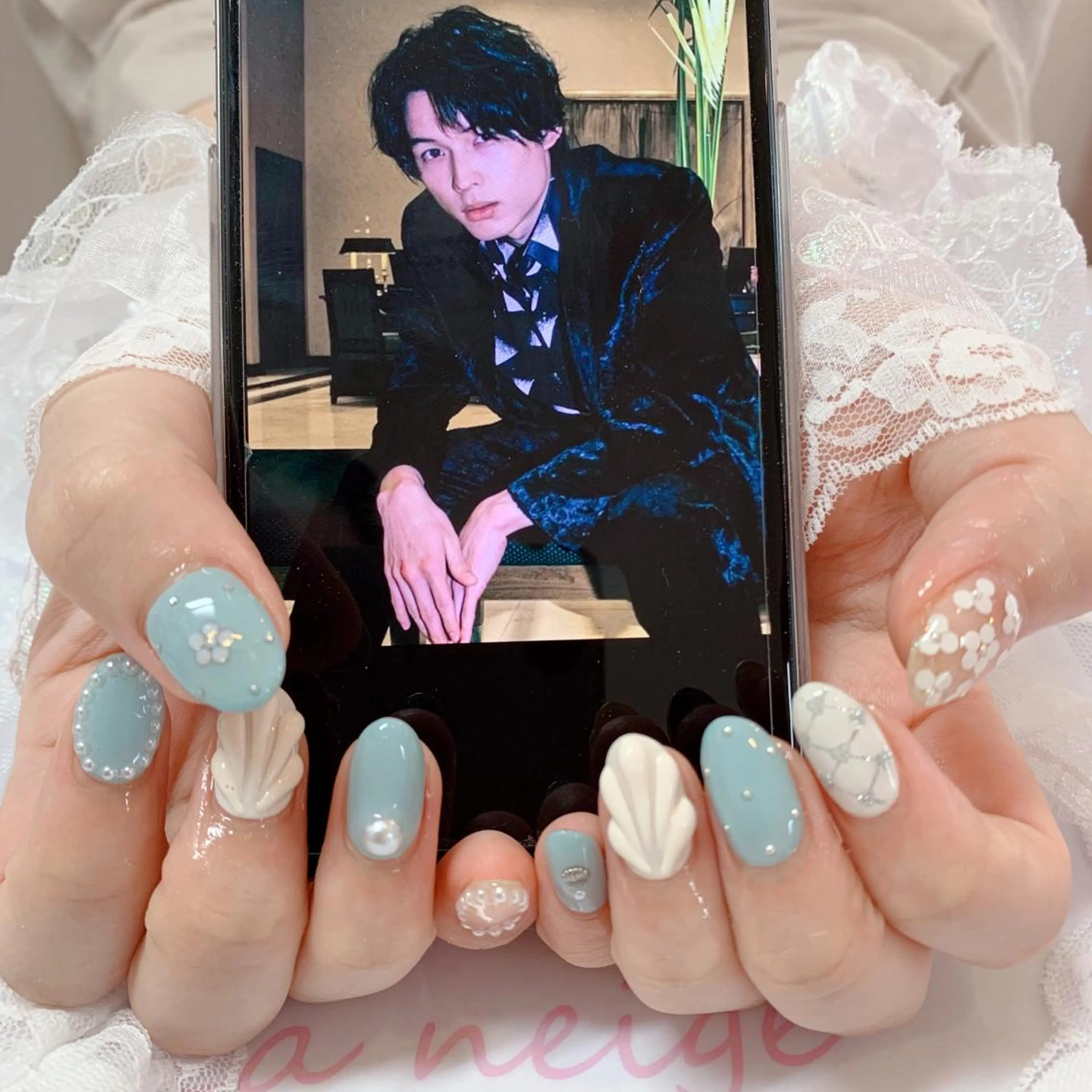 ネイル ハンドネイル La neige* yuki 🐩🌙のネイルデザイン