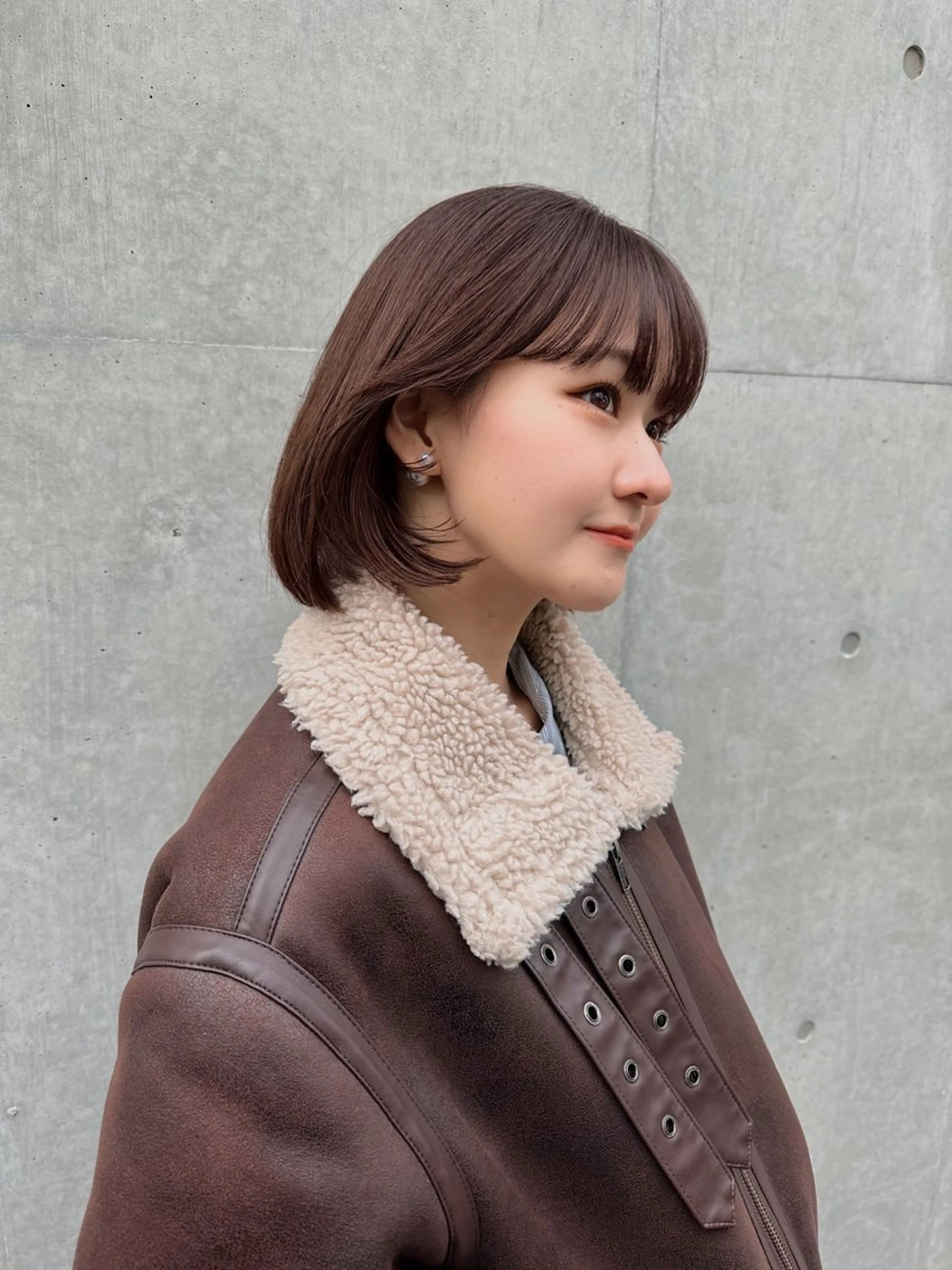 上品な透明感カラー 🫧renのヘアスタイル