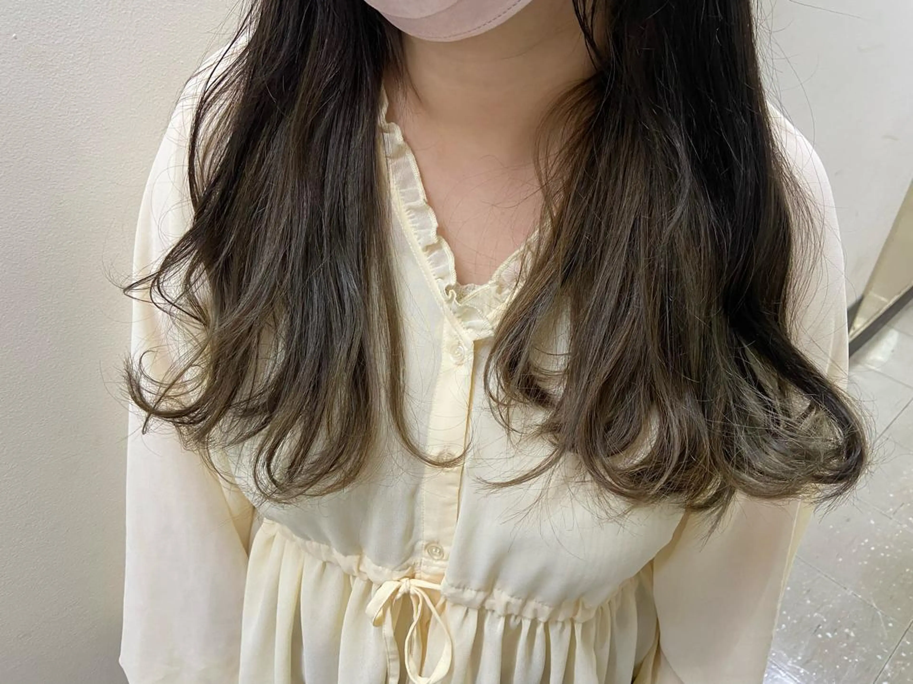 カラー sato harunaのヘアスタイル