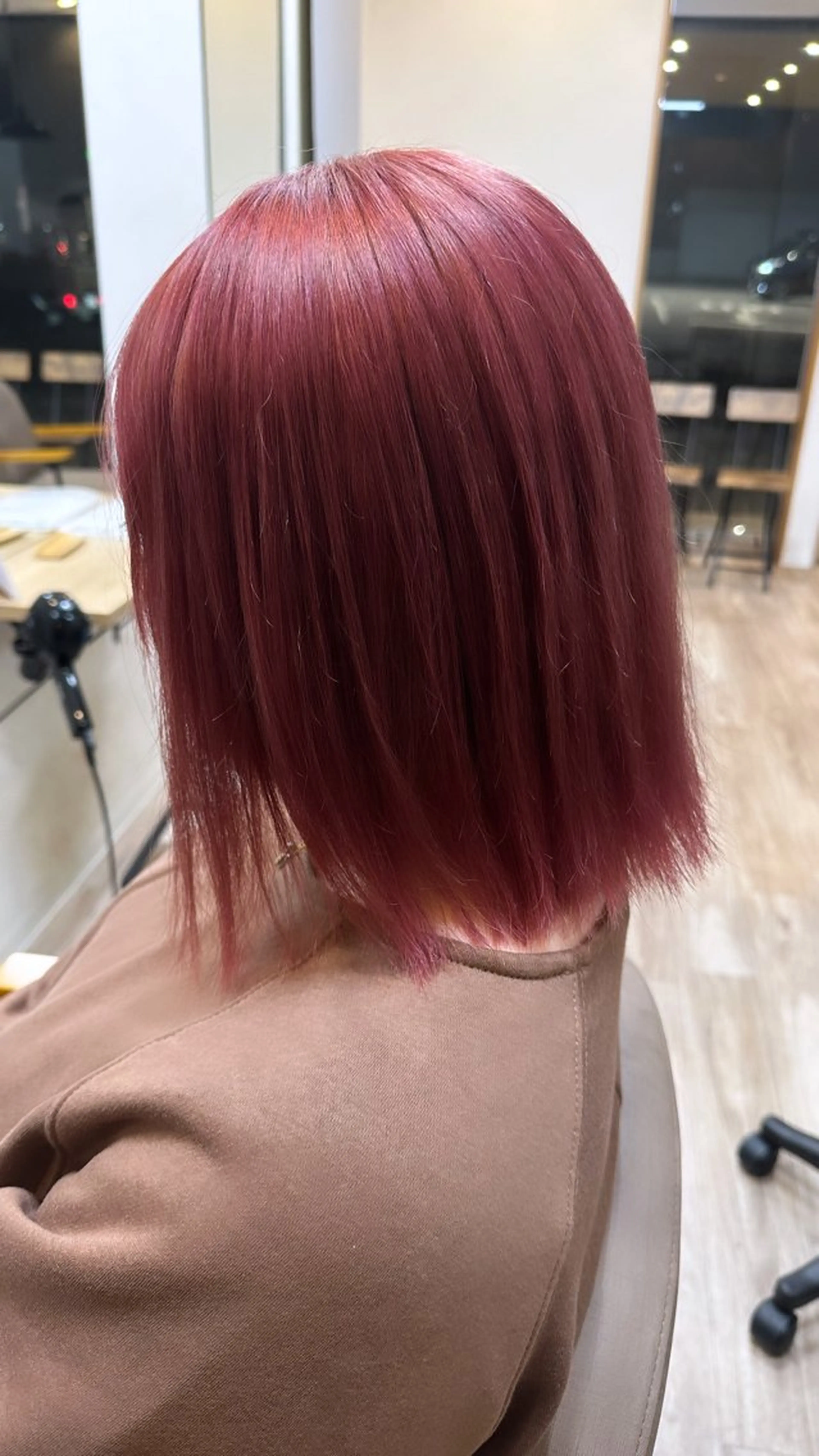 カット+全体ケアブリーチカラー+3stepトリートメントの写真