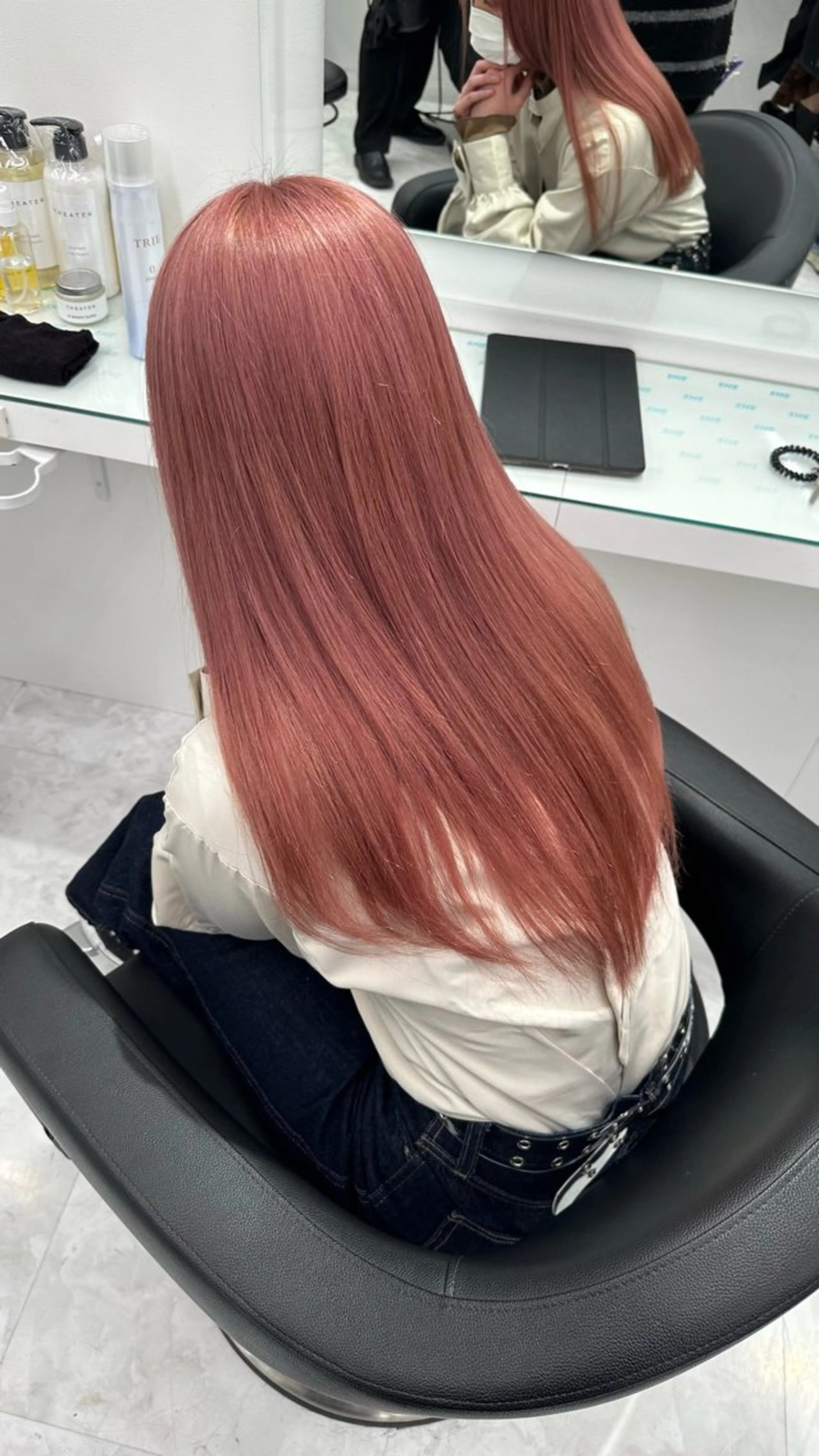 ロング カラー ヘアカラー トリートメント ヘアセット 似合わせハイトーン♡ みつきのヘアスタイル