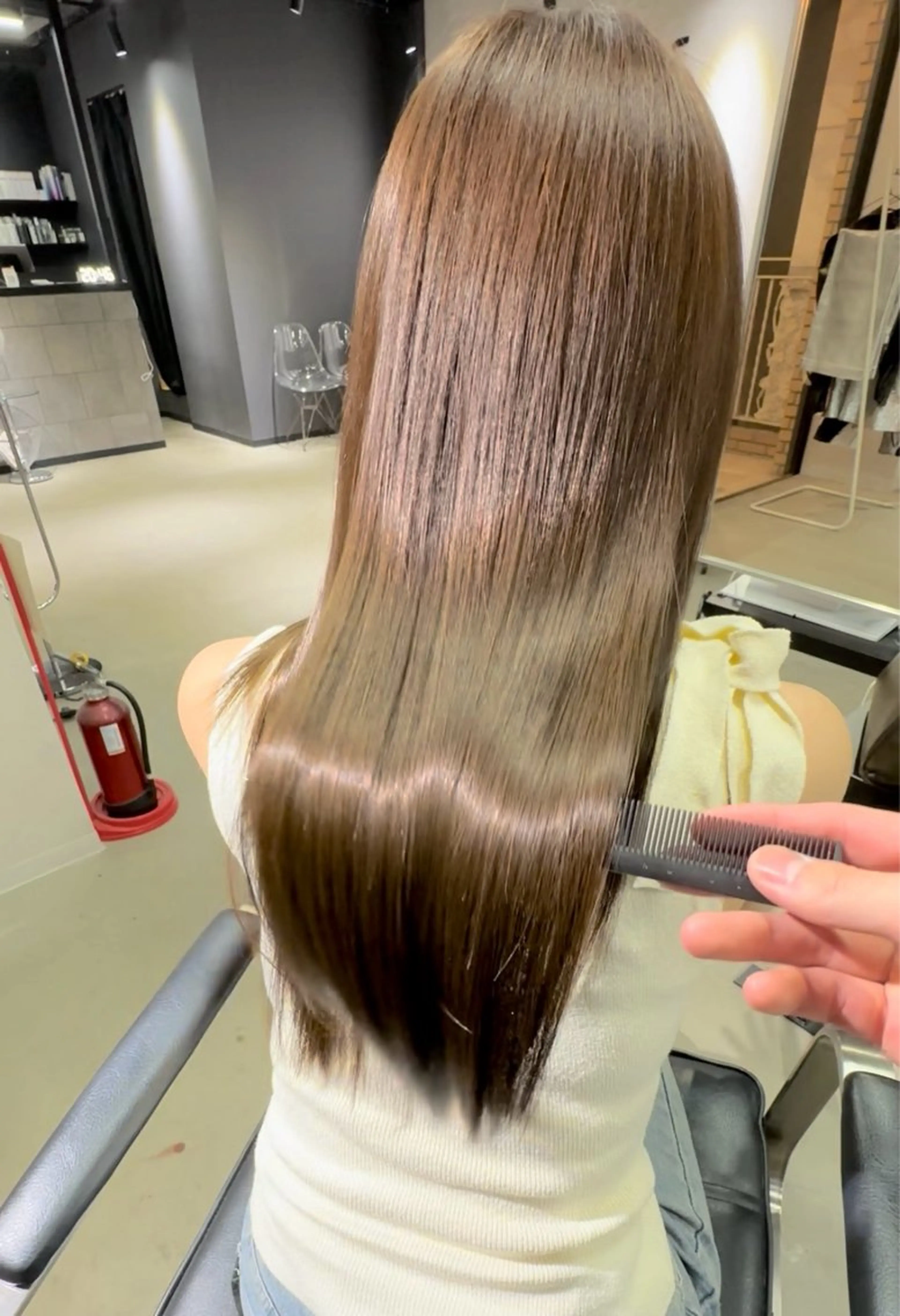 ‎🤍レイヤーカット➕髪質改善Premiumケラチントリートメント‎🤍の写真