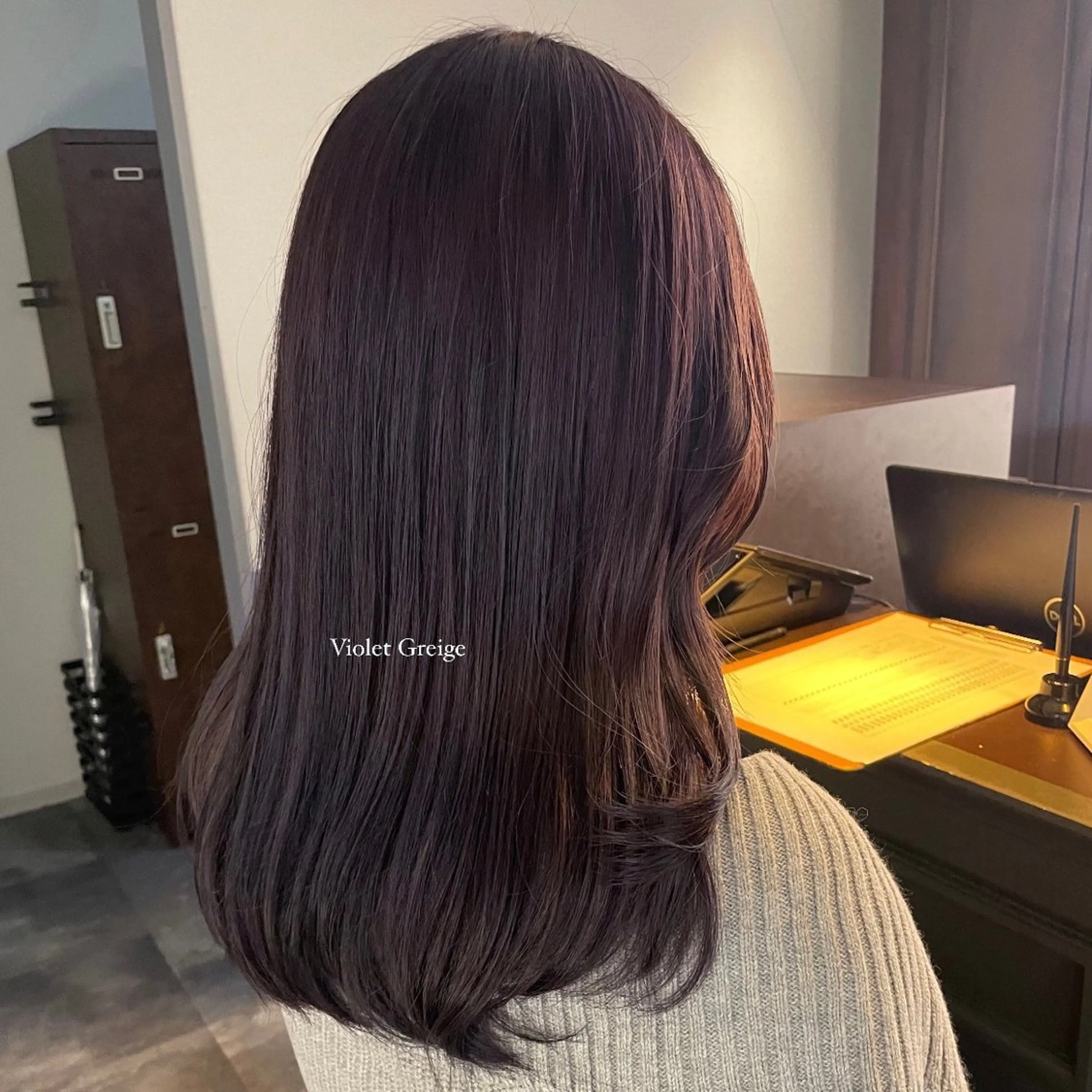 セミロング カット ヘアカラー トリートメント KANA🌷 髪質改善のヘアスタイル