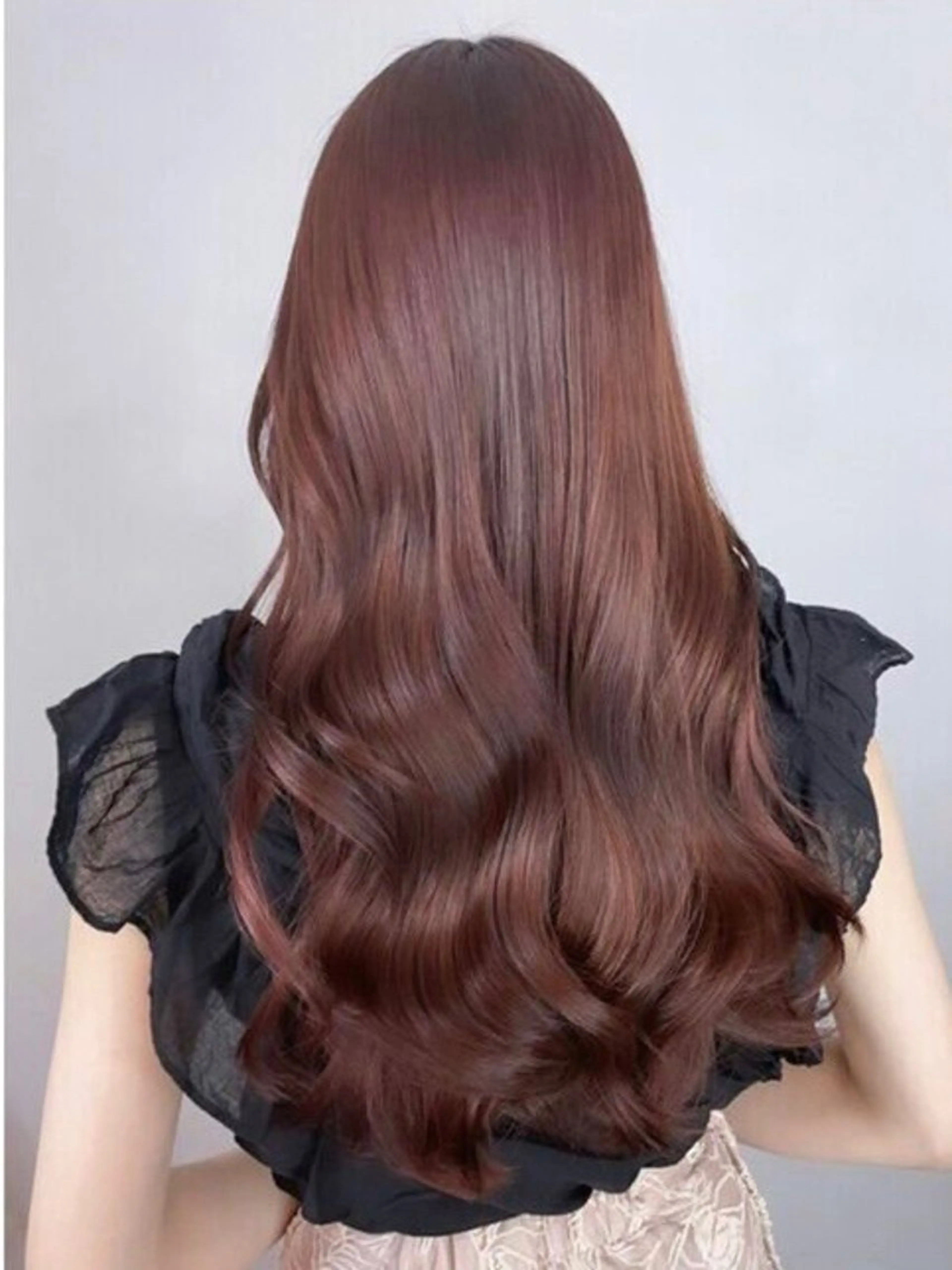 セミロング カラー カット ヘアカラー 大人メンズ 仲間純子💫のヘアスタイル