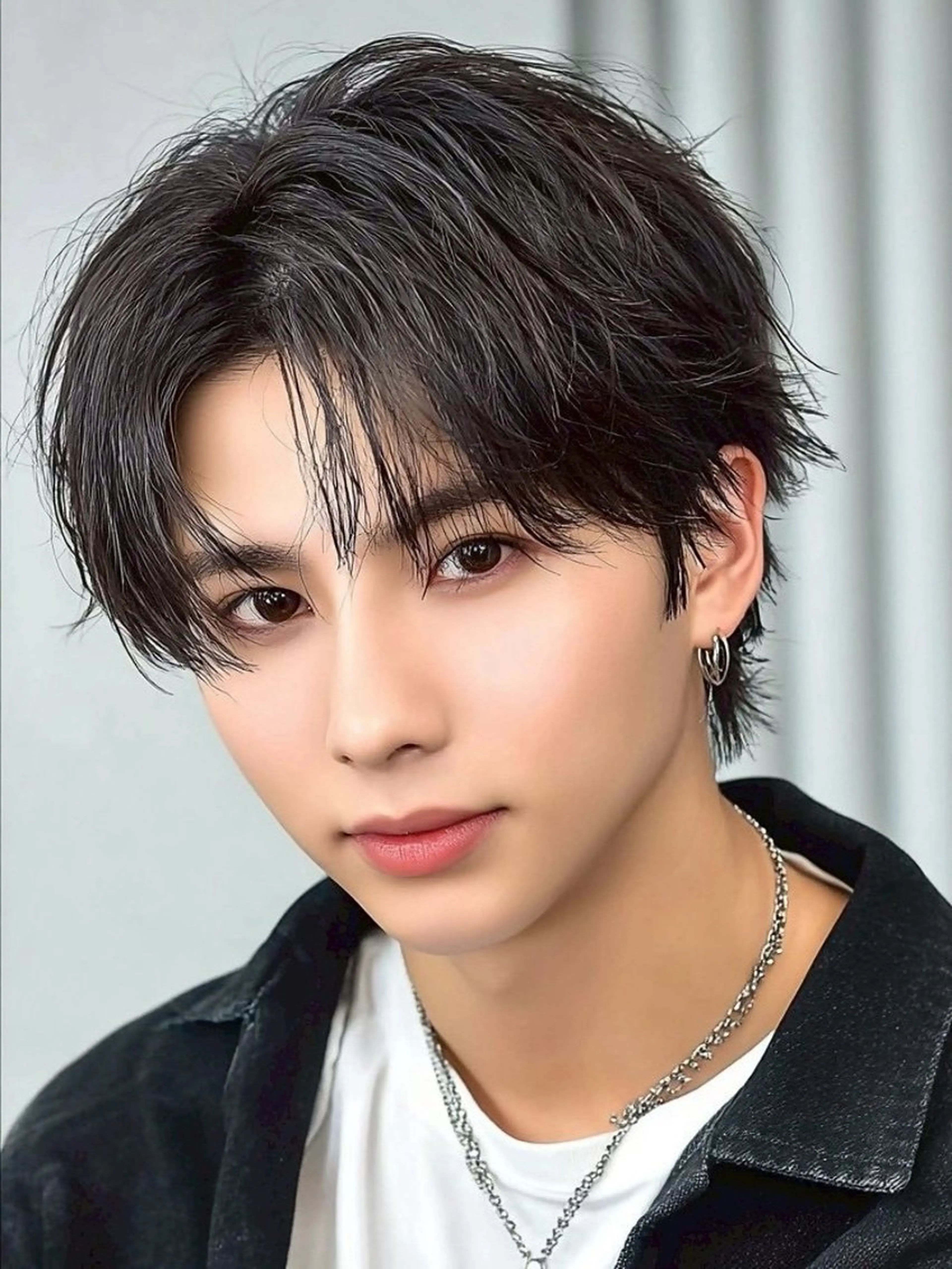 ショート メンズ カット 💎透明感/韓国/ レイヤー/泉亮介💎のヘアスタイル