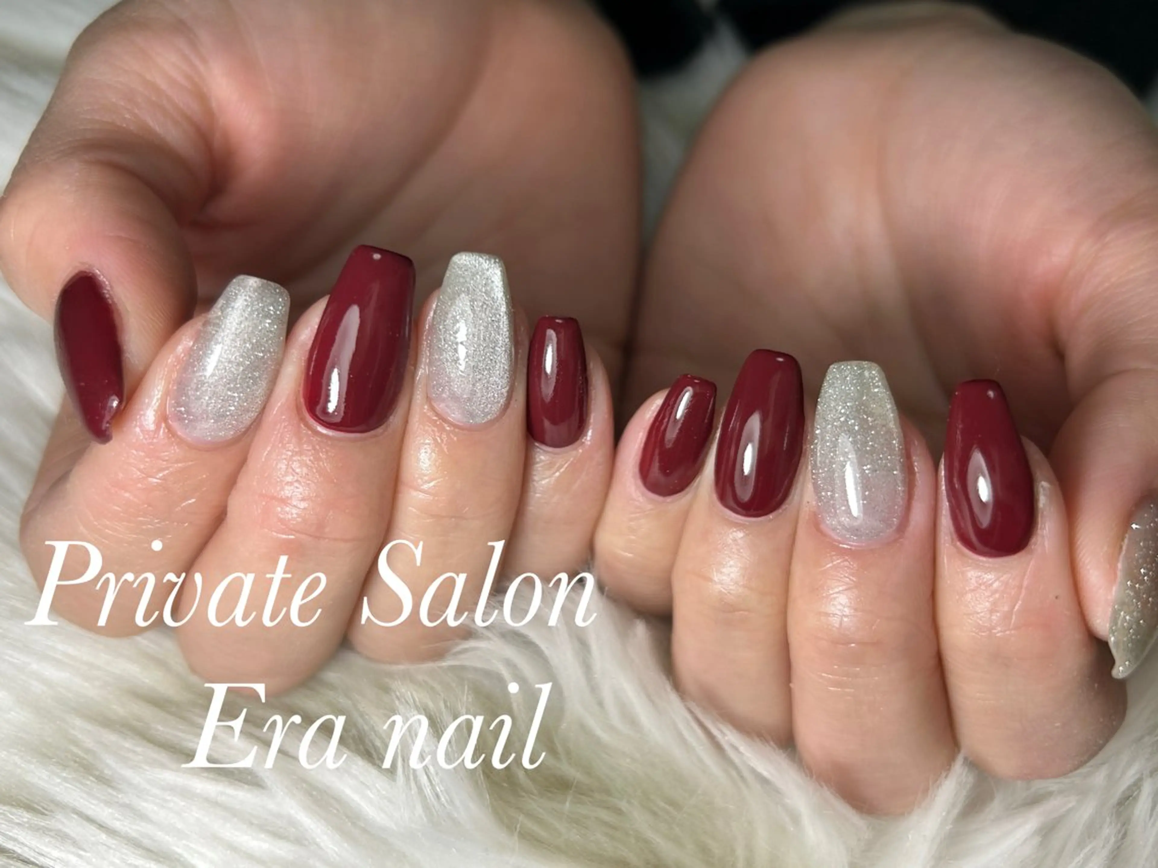 ネイル マグネットネイル ワンカラーネイル ハンドネイル Era nailのネイルデザイン