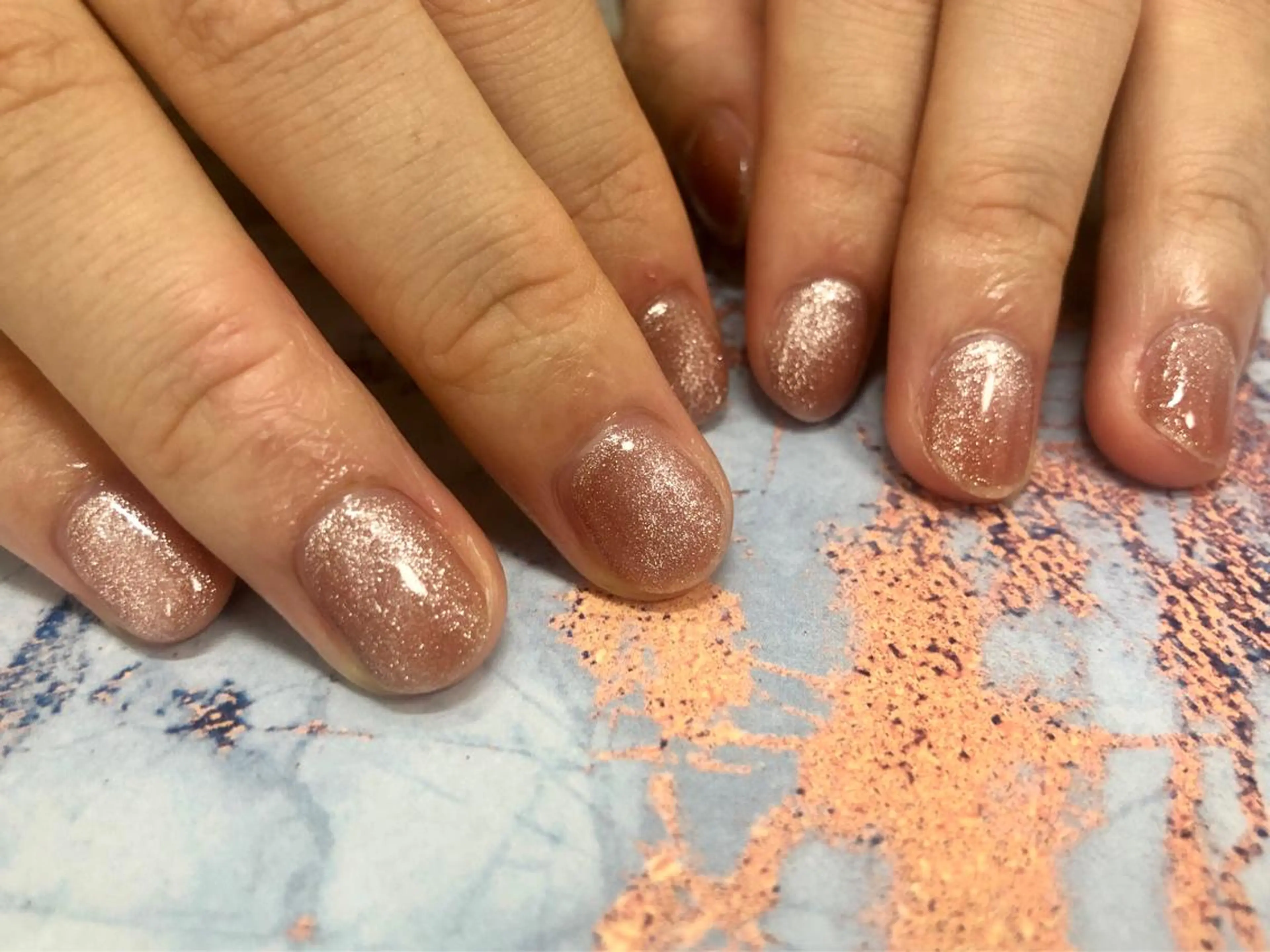 ネイル マグネットネイル ハンドネイル mogunail &blowのネイルデザイン