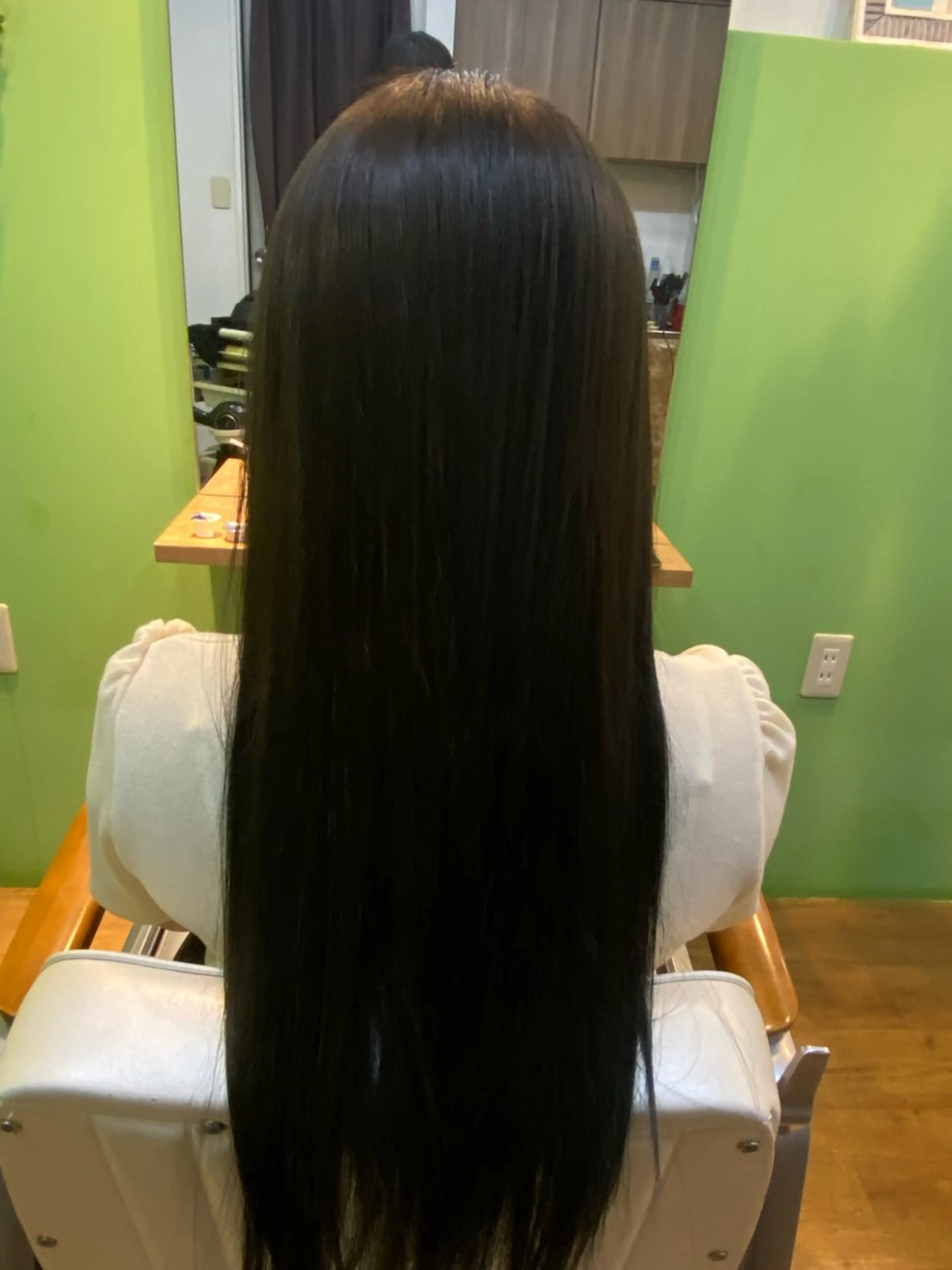 ロング カラー 透明感カラー グレージュ オリーブグレージュ オリーブグレー Jr.スタイリスト エシカル🌱松原大将のヘアスタイル