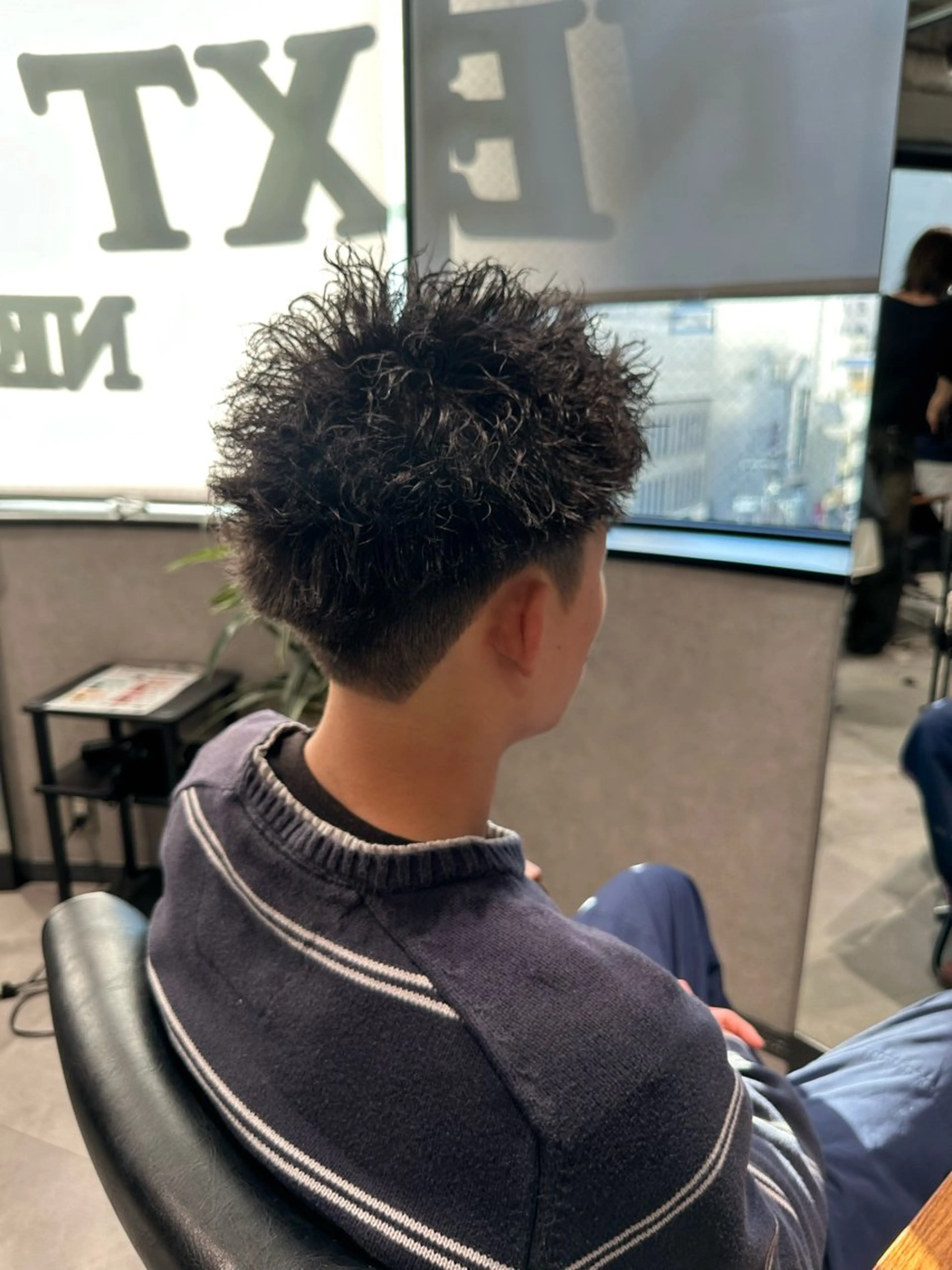 ショート パーマ ヘアアレンジ メンズ メンズヘア静岡 ✂︎Ryuheiのヘアスタイル