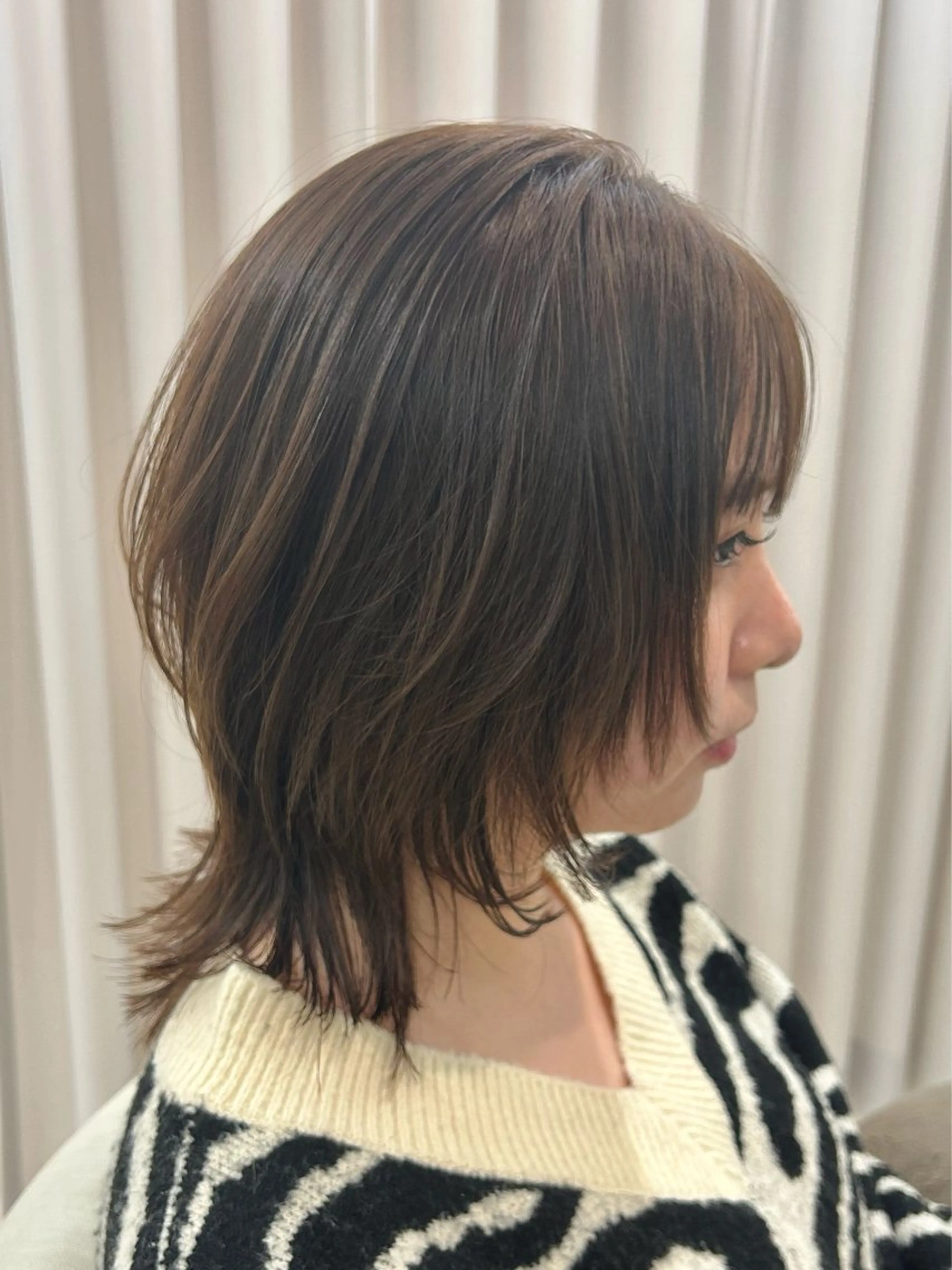 ミディアム ウルフカット CYCLE所属・千明 大輝のヘアスタイル