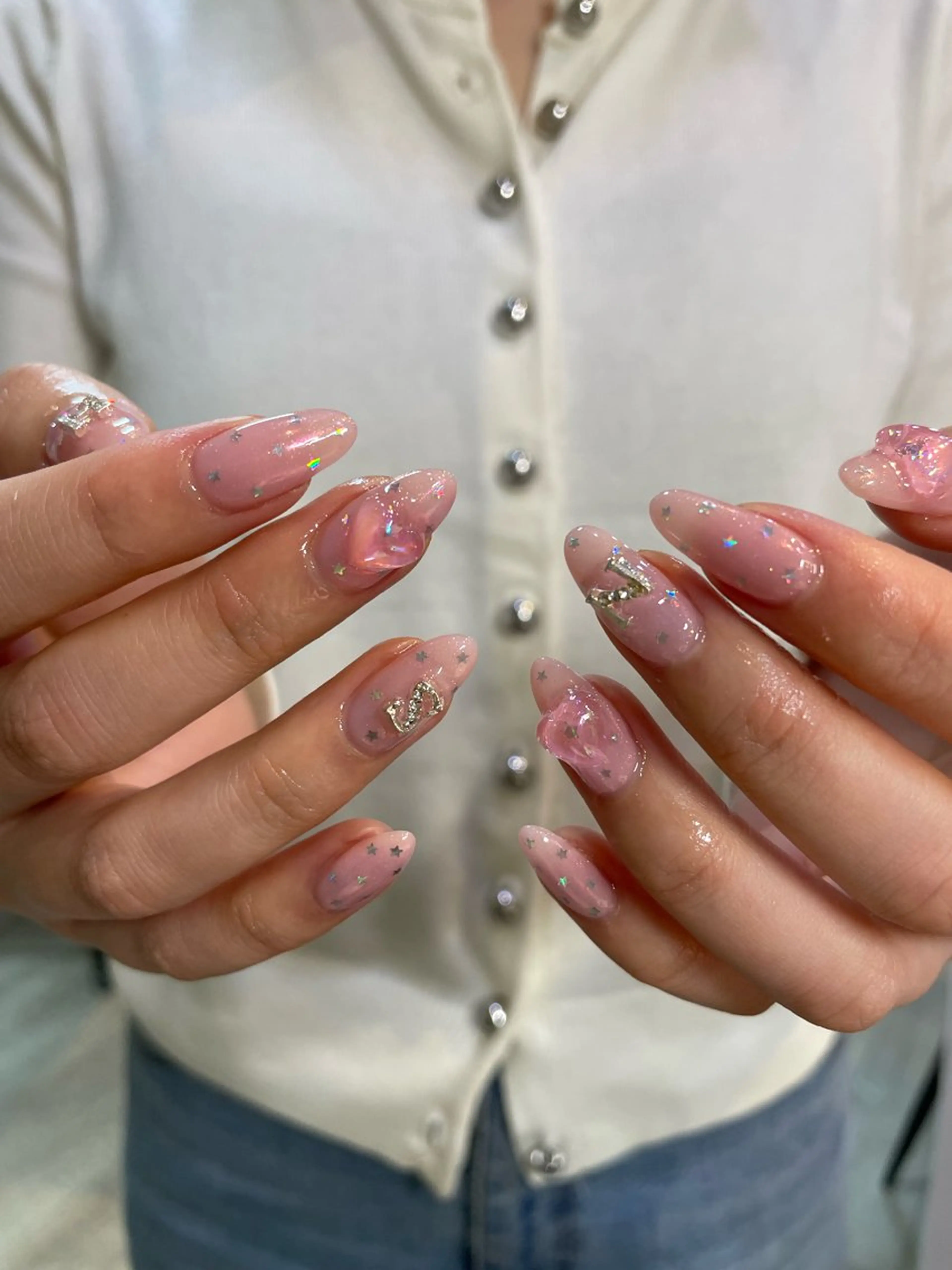 ネイル 持ち込み ハンドネイル Aki ୨୧のネイルデザイン