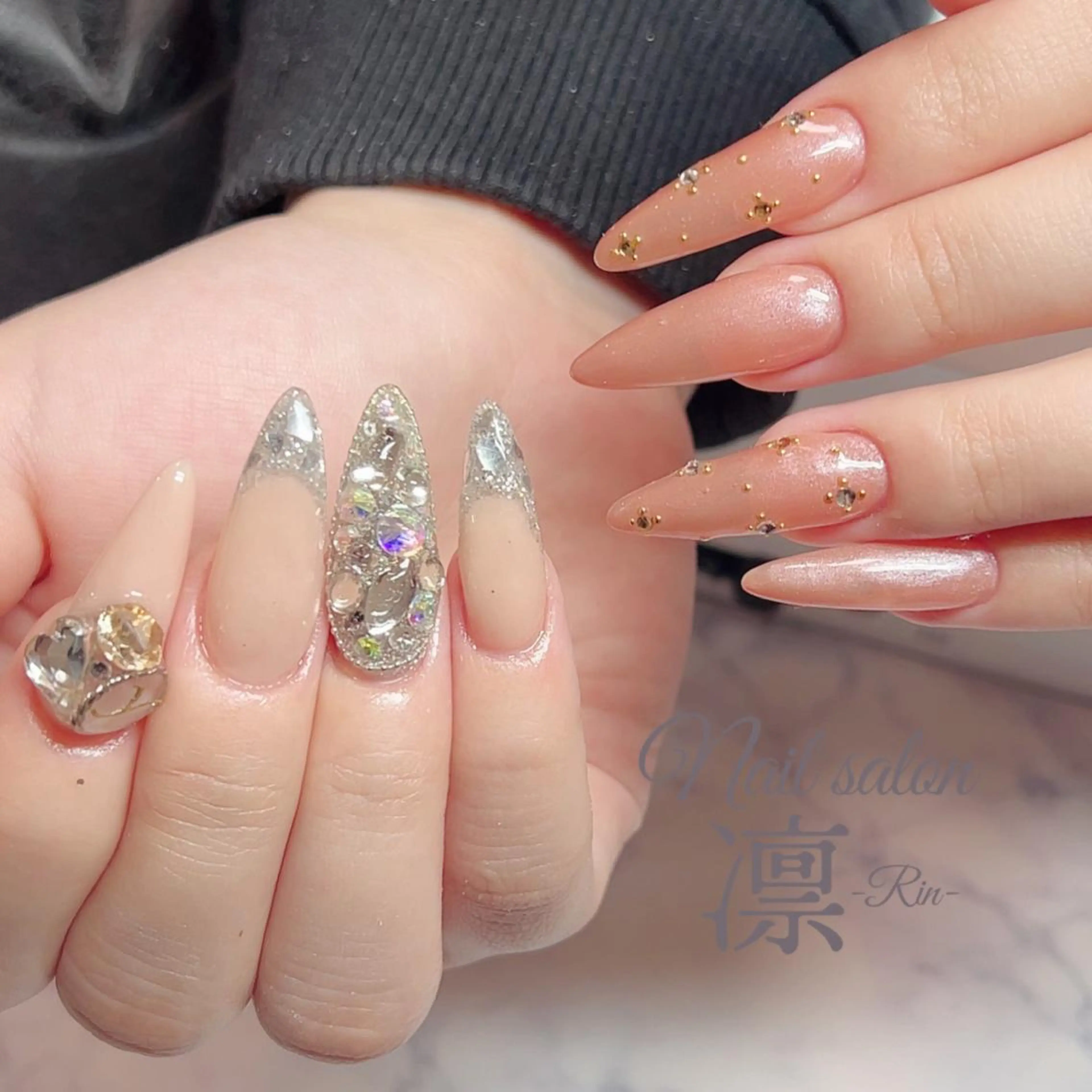 ネイル スカルプネイル private salon凛のネイルデザイン