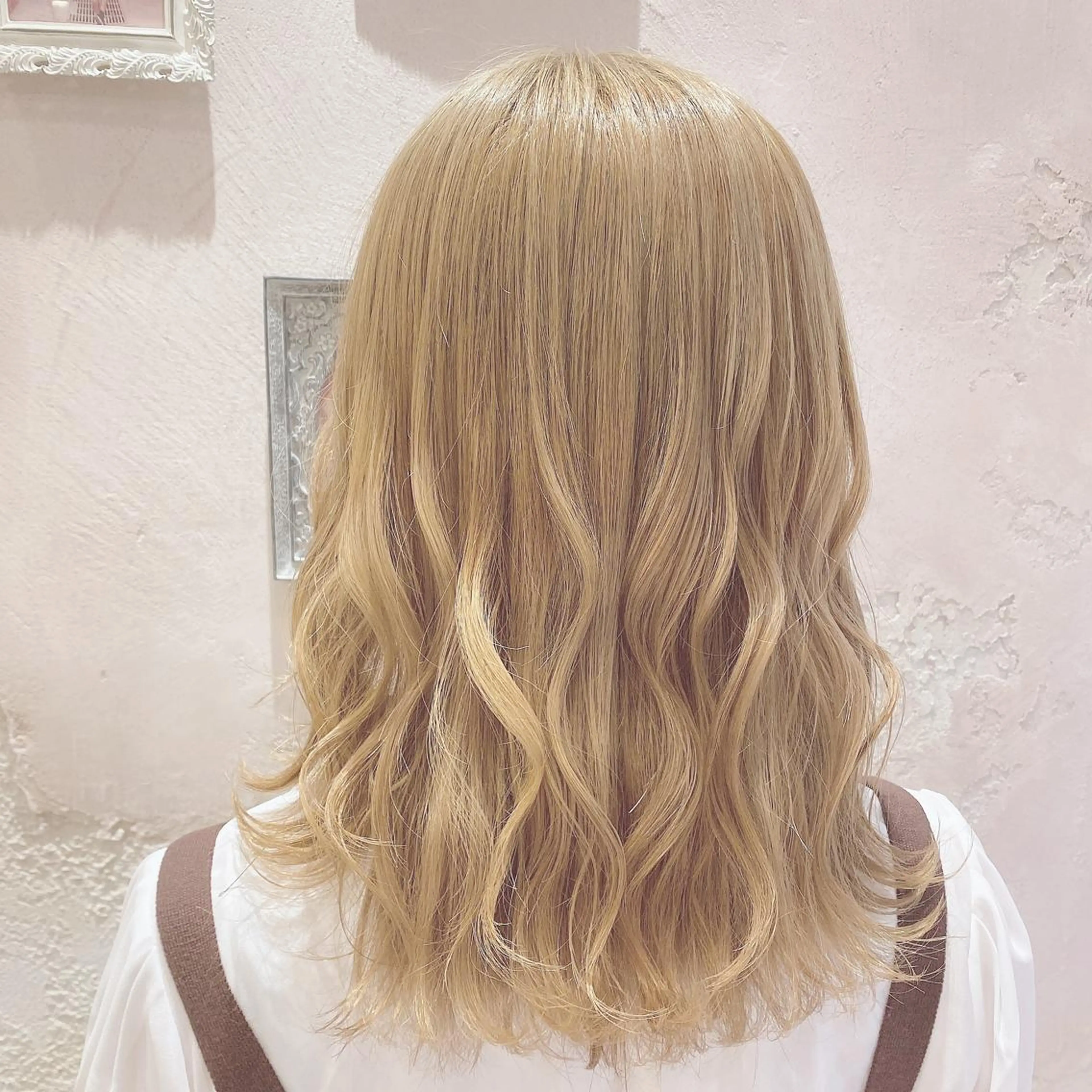 ミディアム カラー 韓国風ヘア✻透明感 カラー✻yukaのヘアスタイル