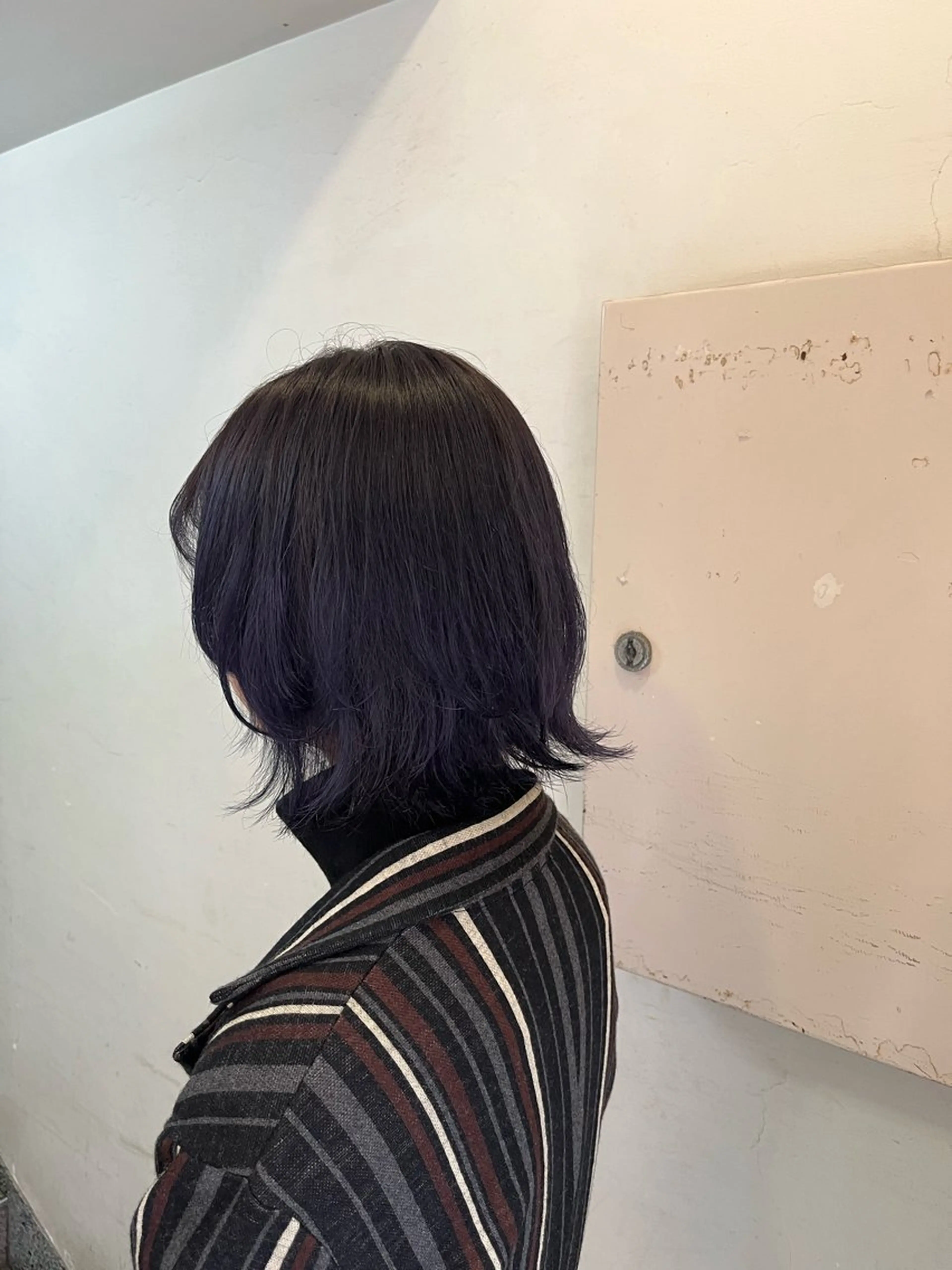 カラー ディープラベンダー ラベンダーカラー カラー/ブリーチ✨ ヘアセット/コハルのヘアスタイル