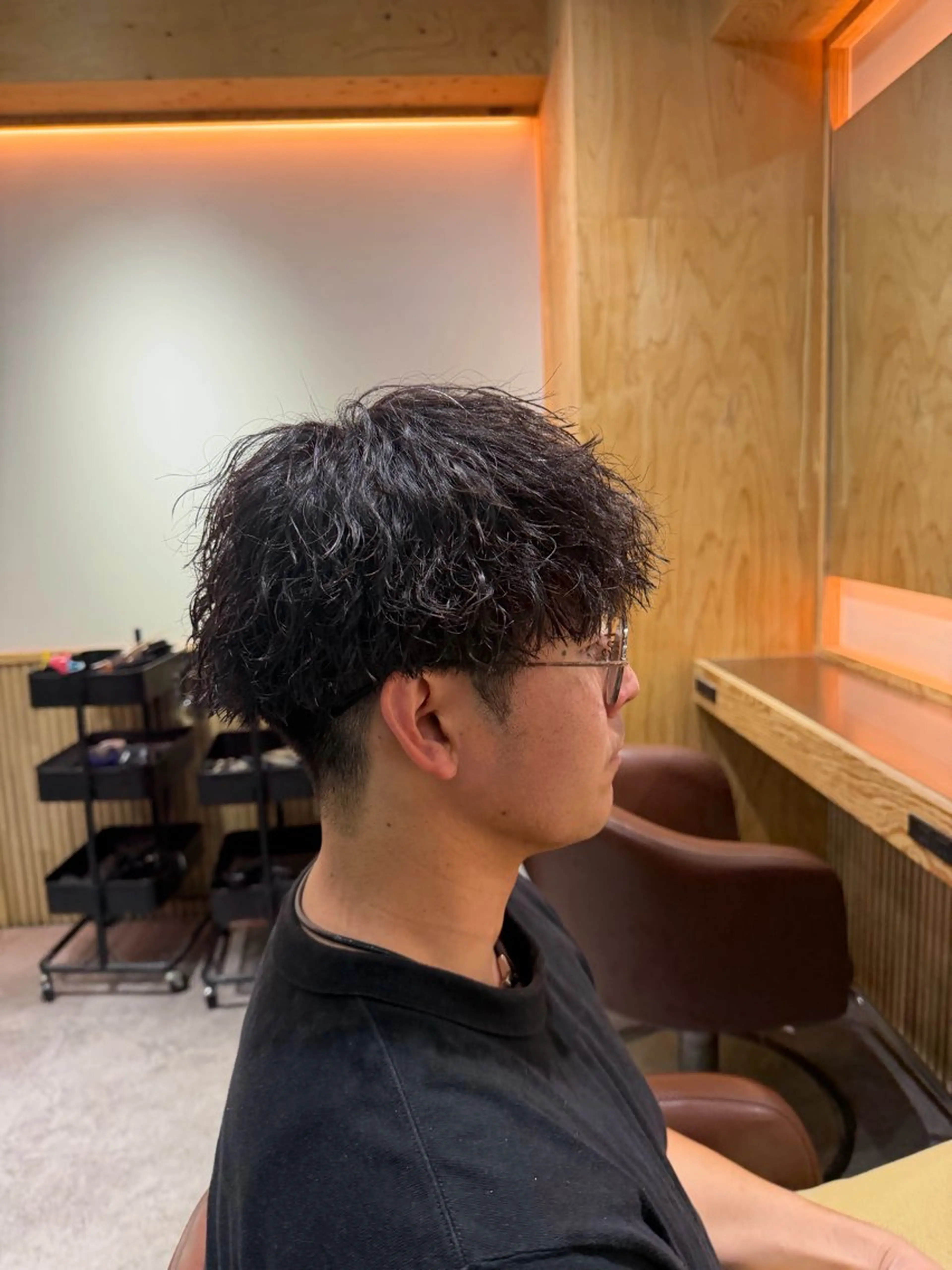 パーマ メンズ カット パーマ トリートメント パーマ特別価格🔥 宇宙のヘアスタイル