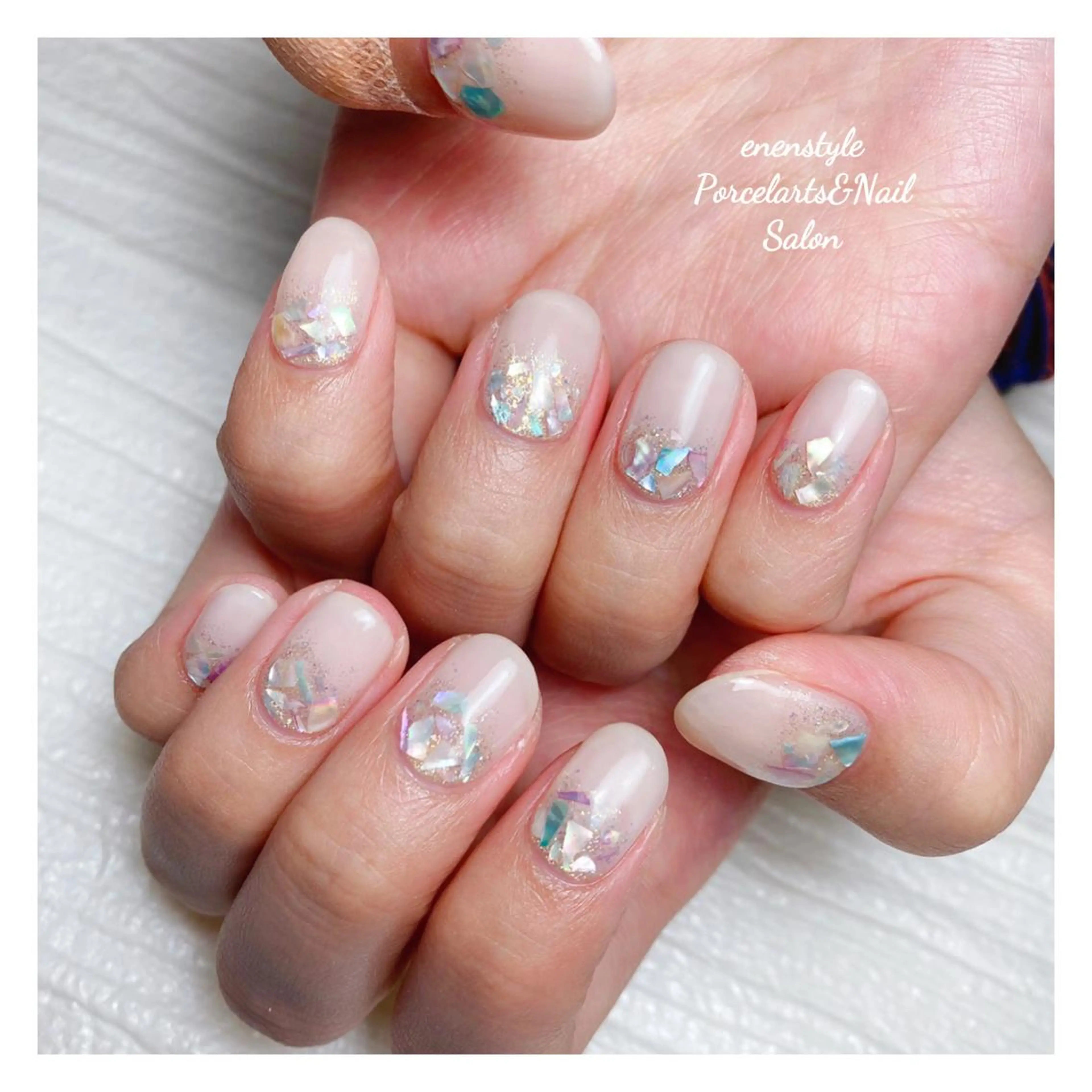 ミディアム ネイル 👑enen style👑のネイルデザイン